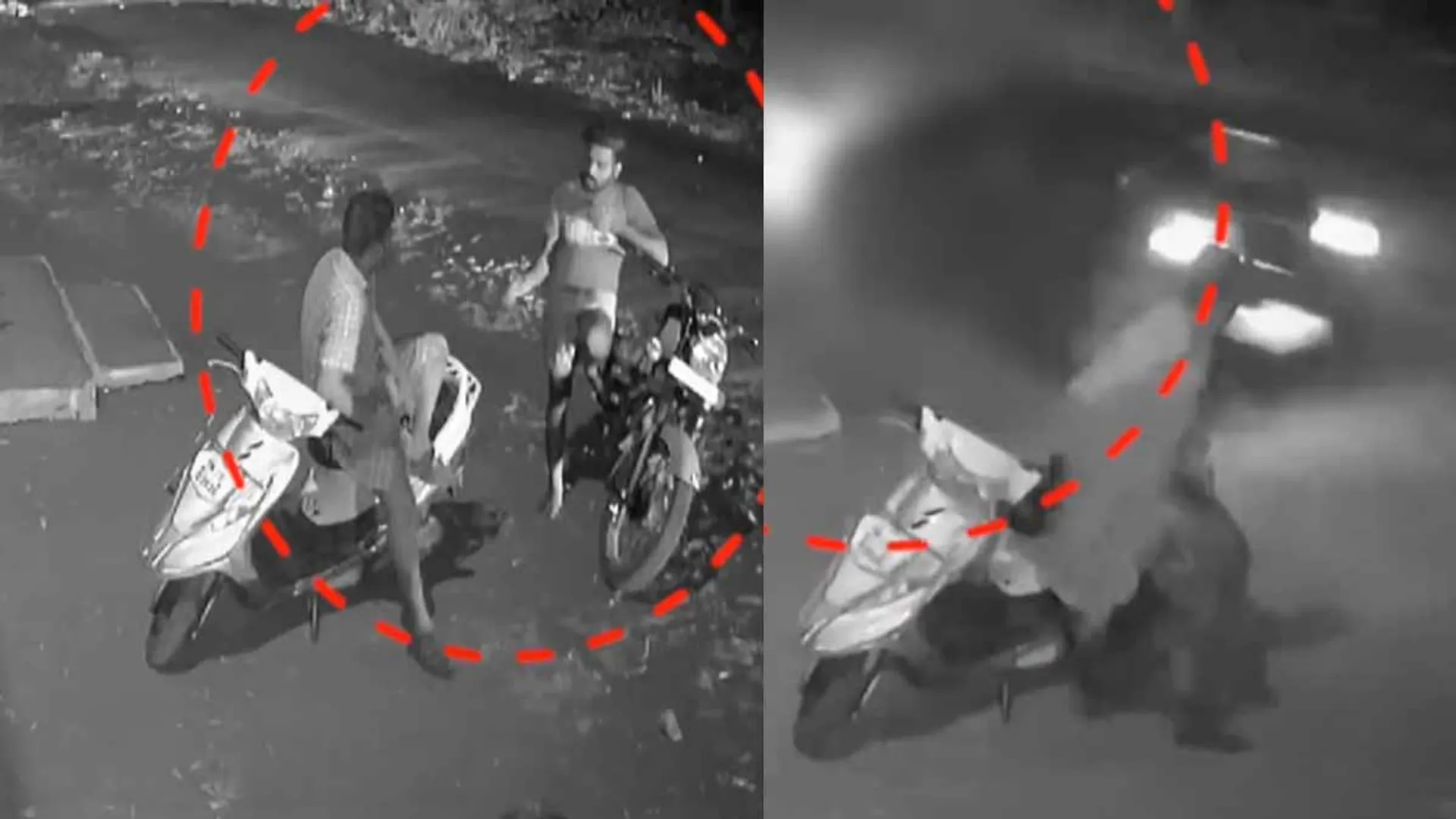 Attempted attack of salon shopkeeper by car?-Disturbing CCTV footage