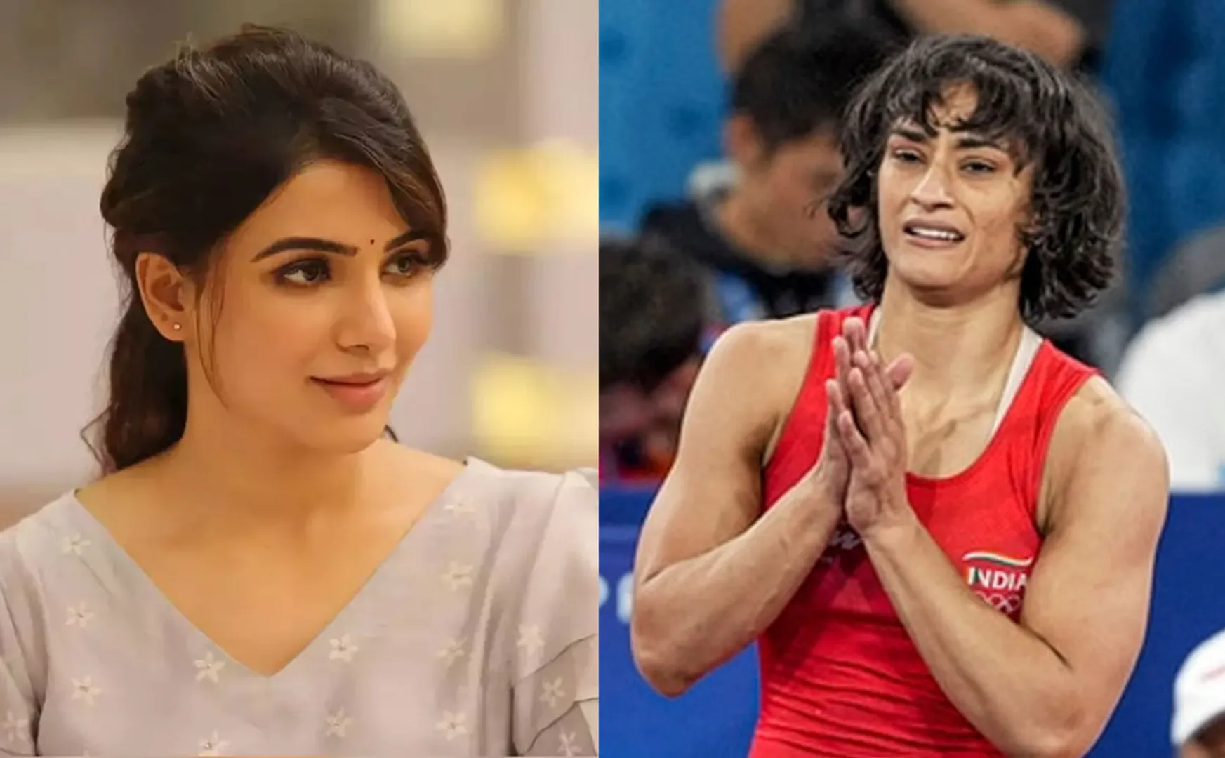 samantha about Vinesh Phogat disqualified