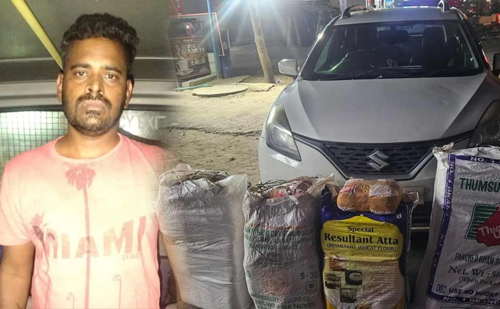policeman, who was out on bail, was arrested for smuggling  cannabis