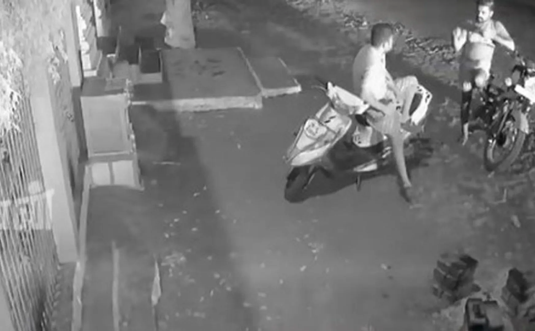 person who hit a young man with a car due to an animosity