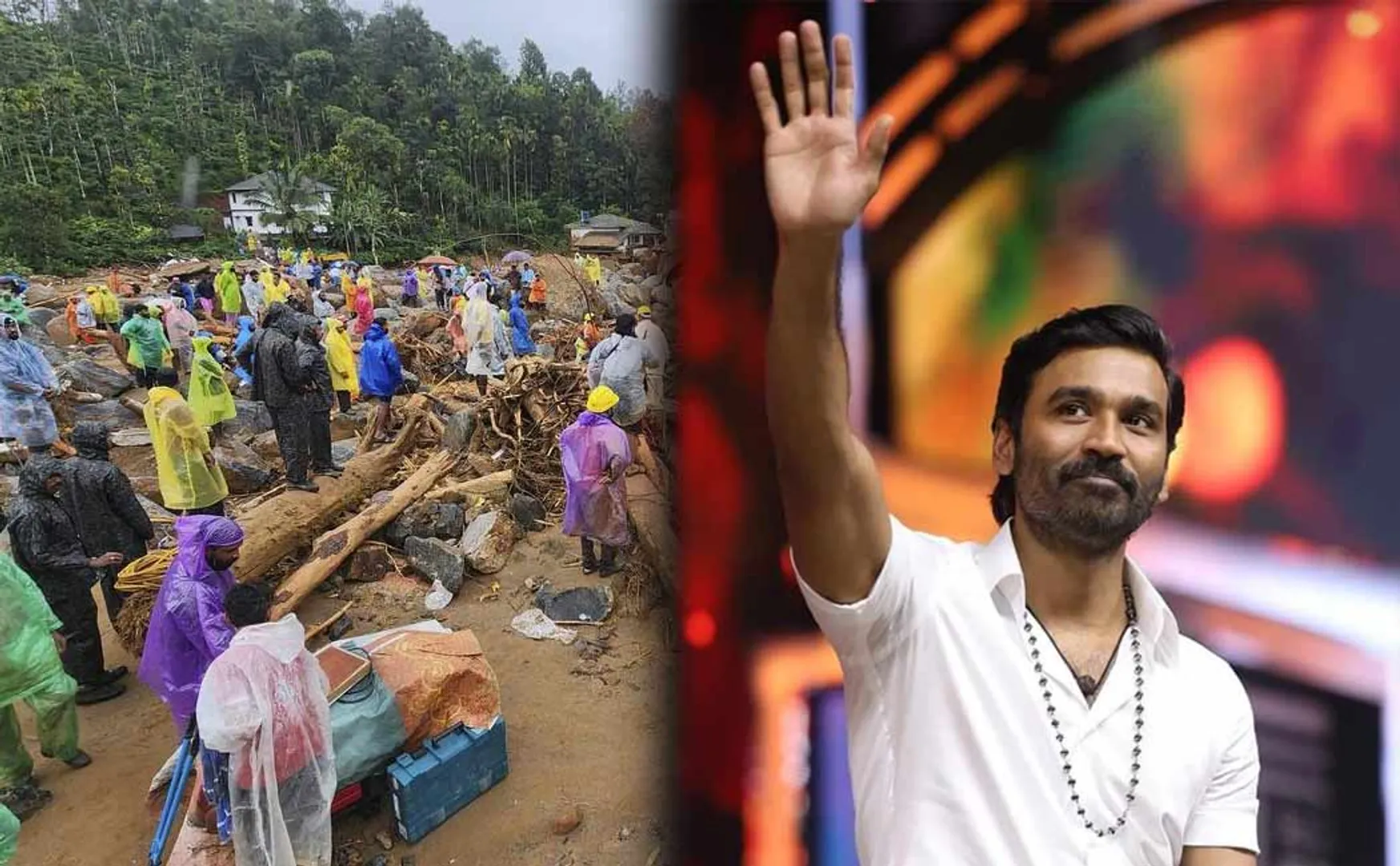 Dhanush donates rs 25 lakhs to Kerala CM Relief Fund for Wayanad 
