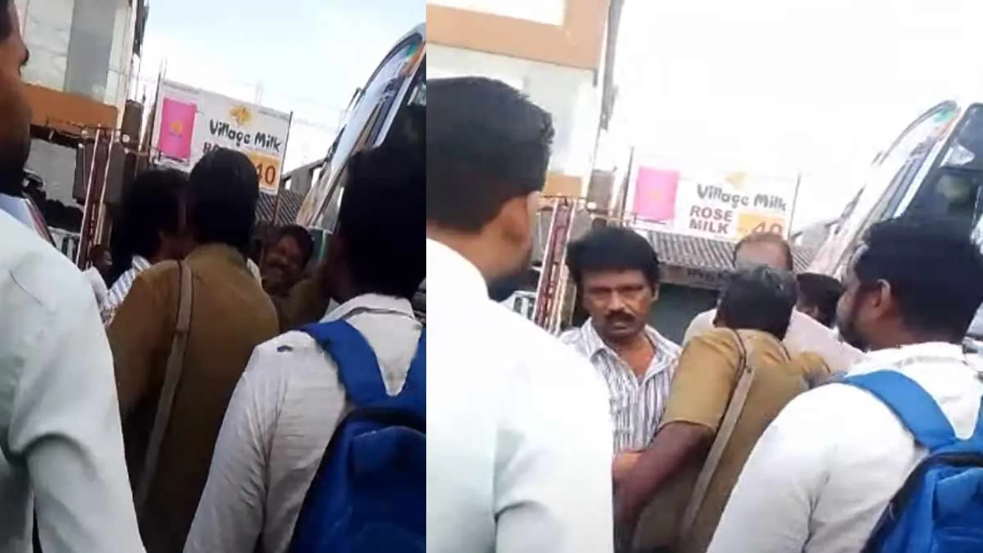 'Cheran Argument with bus driver'-Viral video