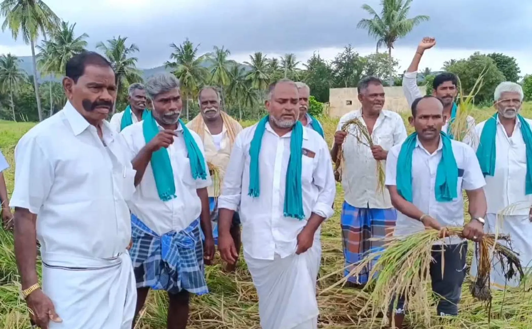 Farmers agony Ration shops provide things instead of rice