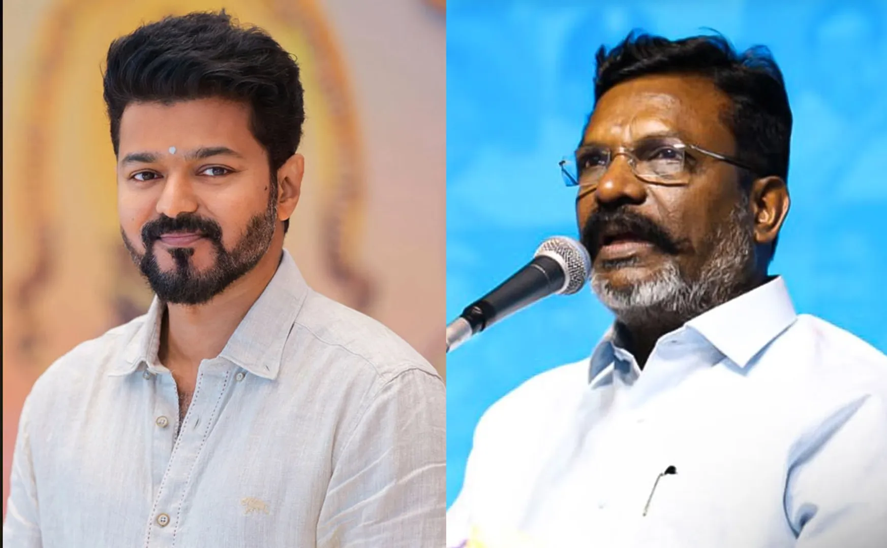 vijay wishes thirumavalavan for his birthday
