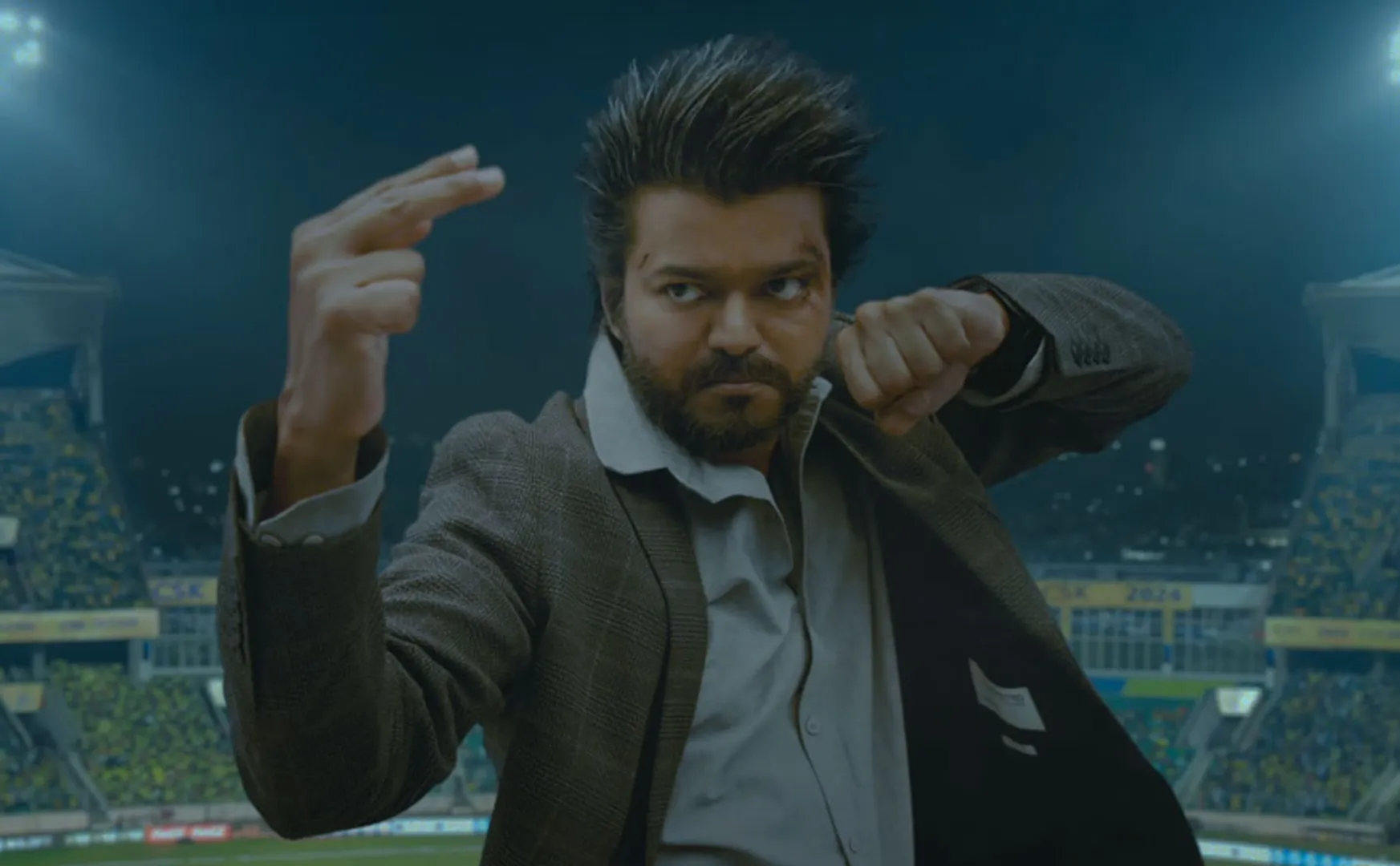 vijay venkat prabhu the goat trailer released
