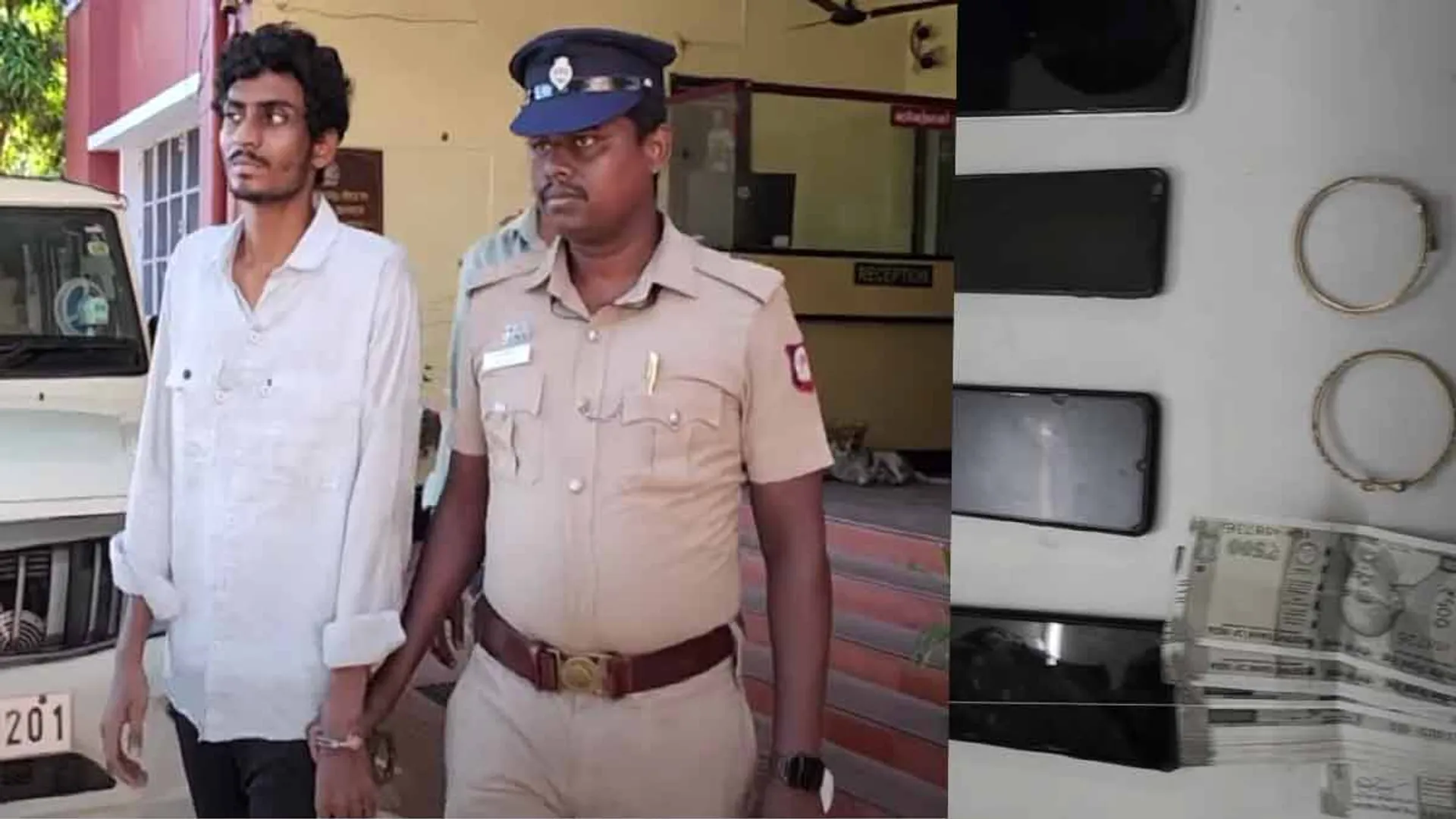  'Security Online...Thief Offline...'- Caught CCTV Footage