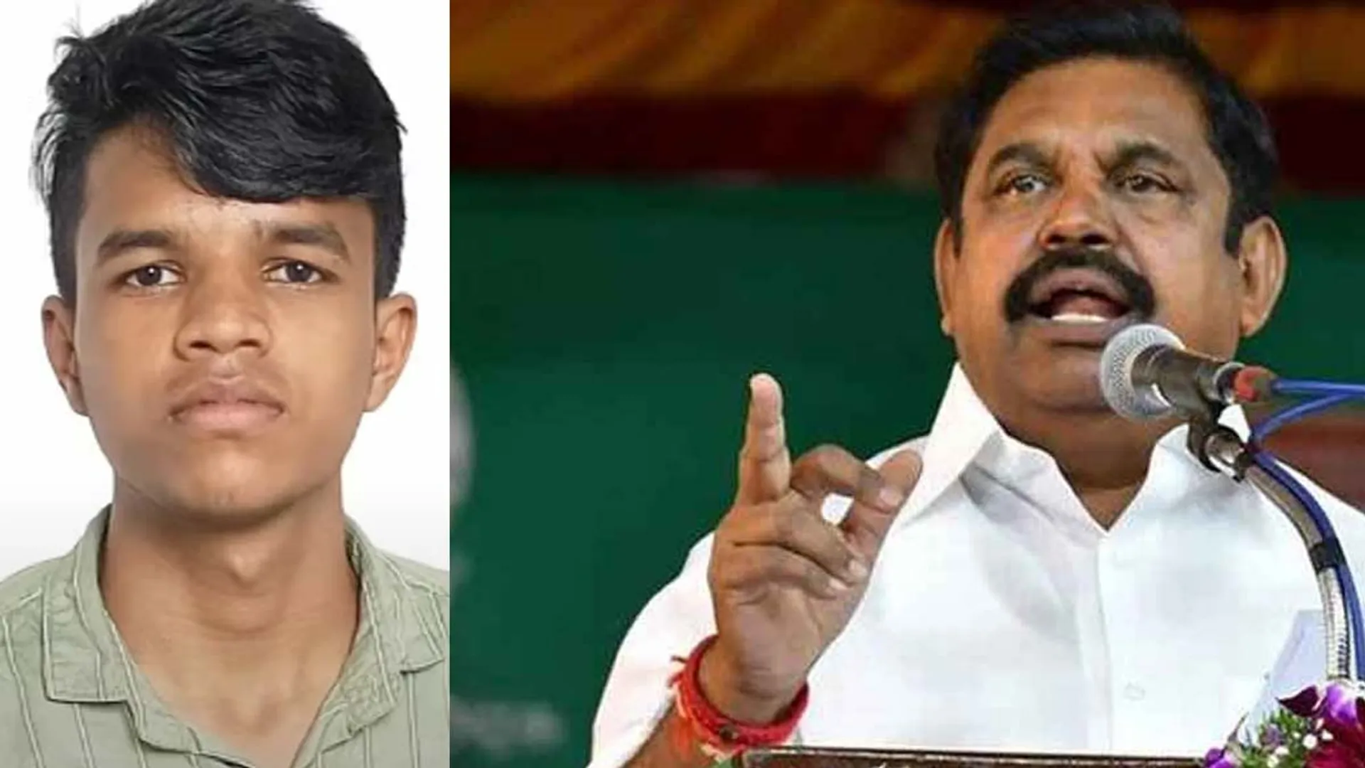 'Another incident; When will the secret of NEET cancellation come out?'-Edappadi Avesam