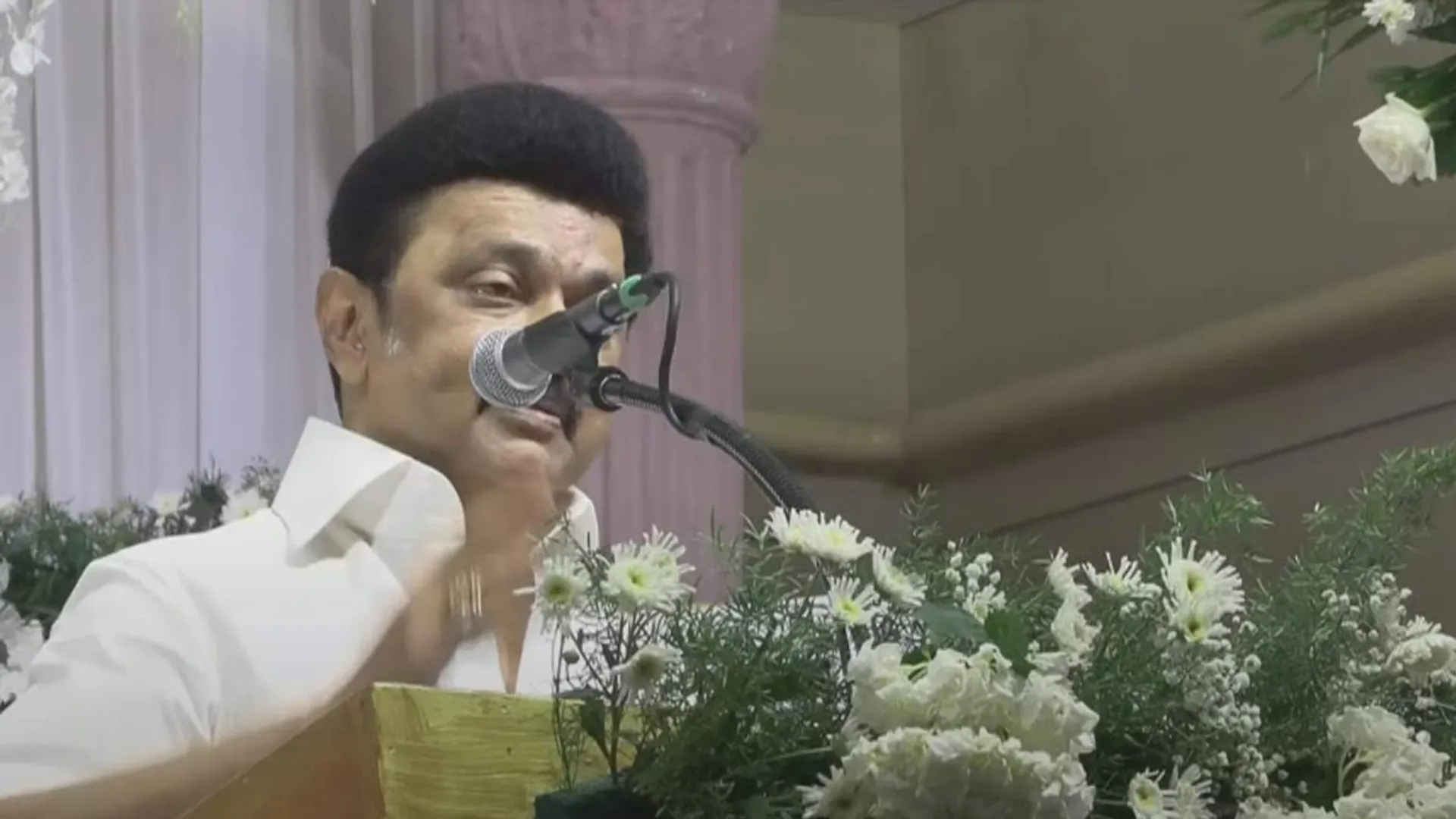 'There must be a brain in the skull; Is such an opposition leader'- M.K.Stalin's speech