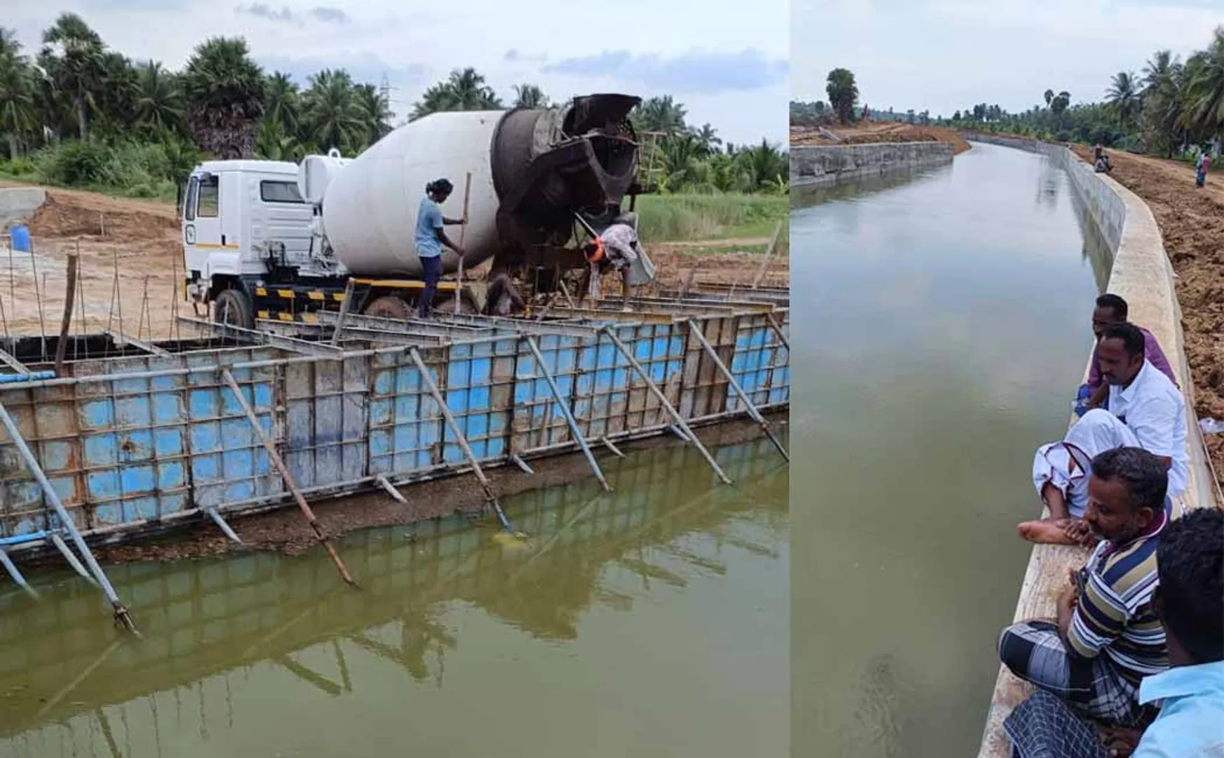 Delayed opening of water; Farmers suffering