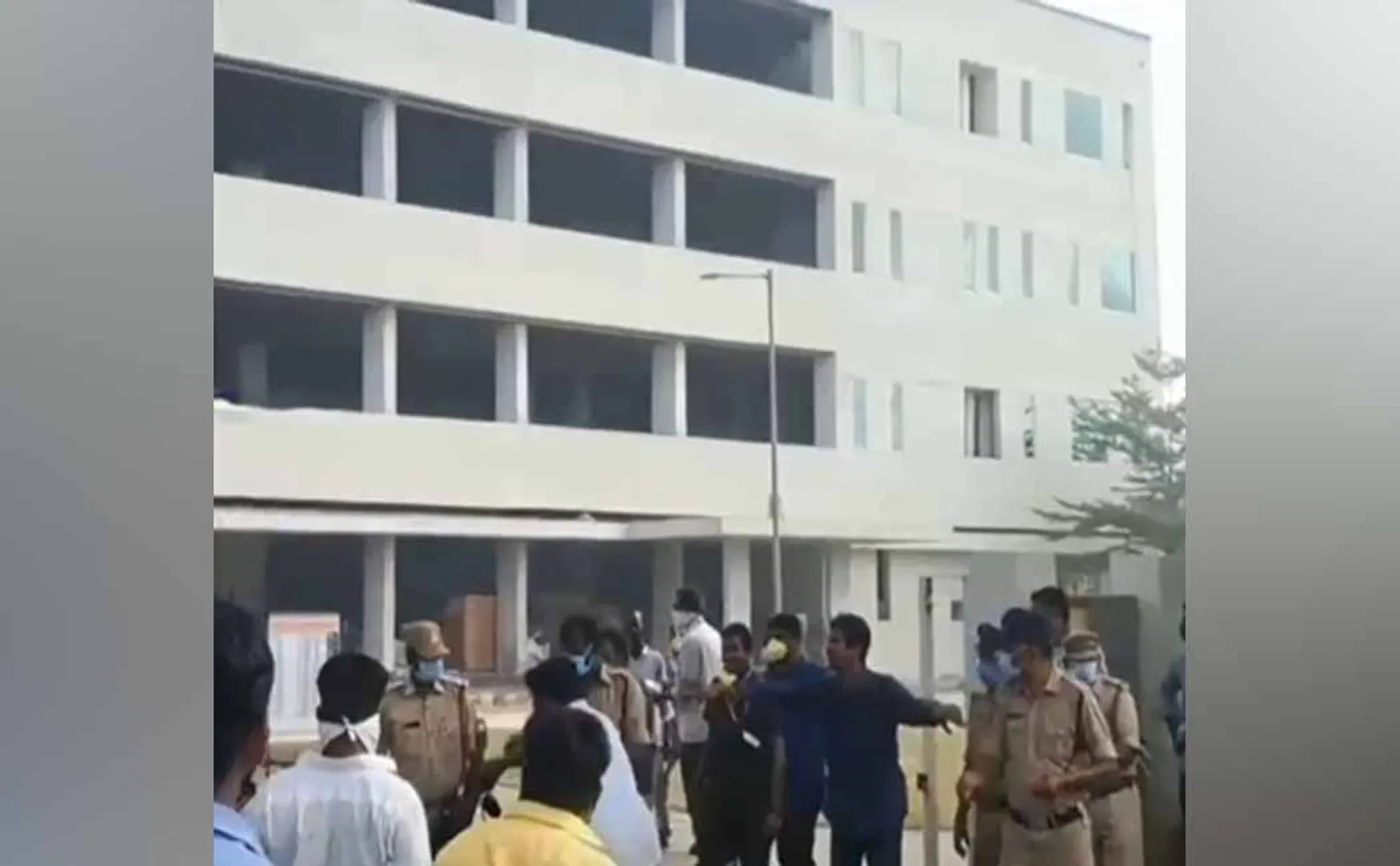 Andhra Pradesh Atchutapuram SEZ pharma company boiler incident