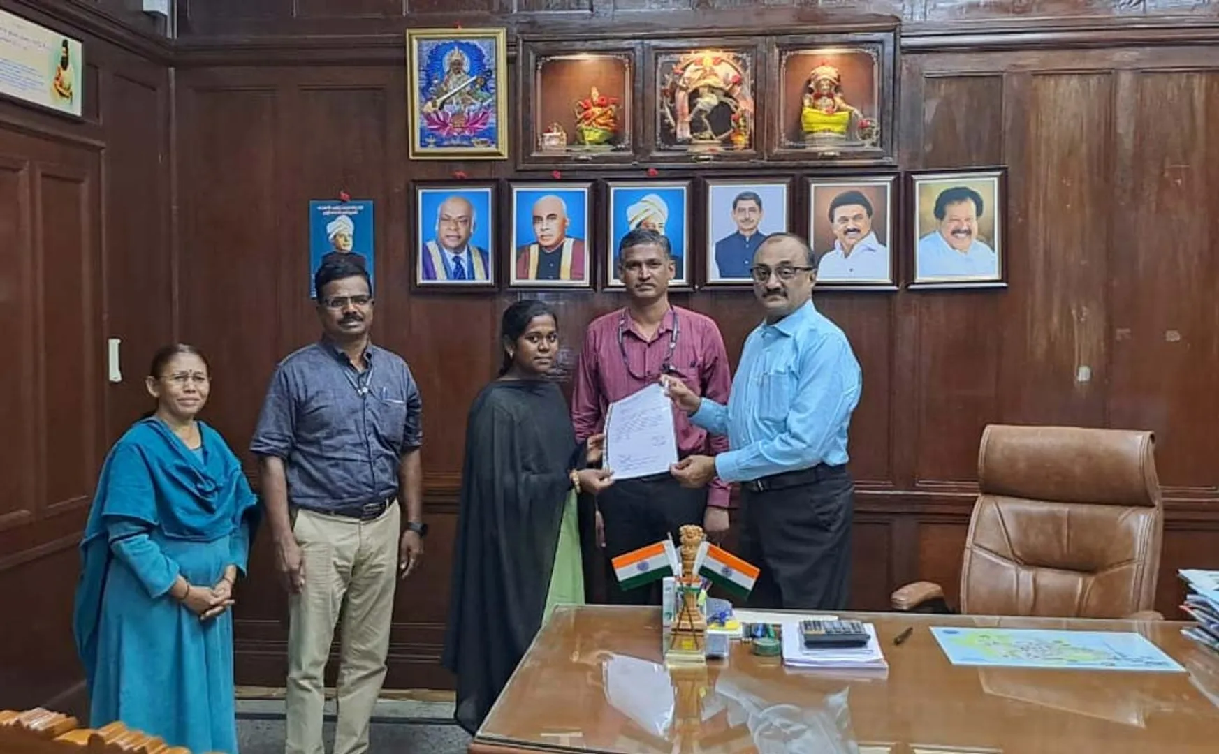 Education funding for tribal girls in Annamalai University 
