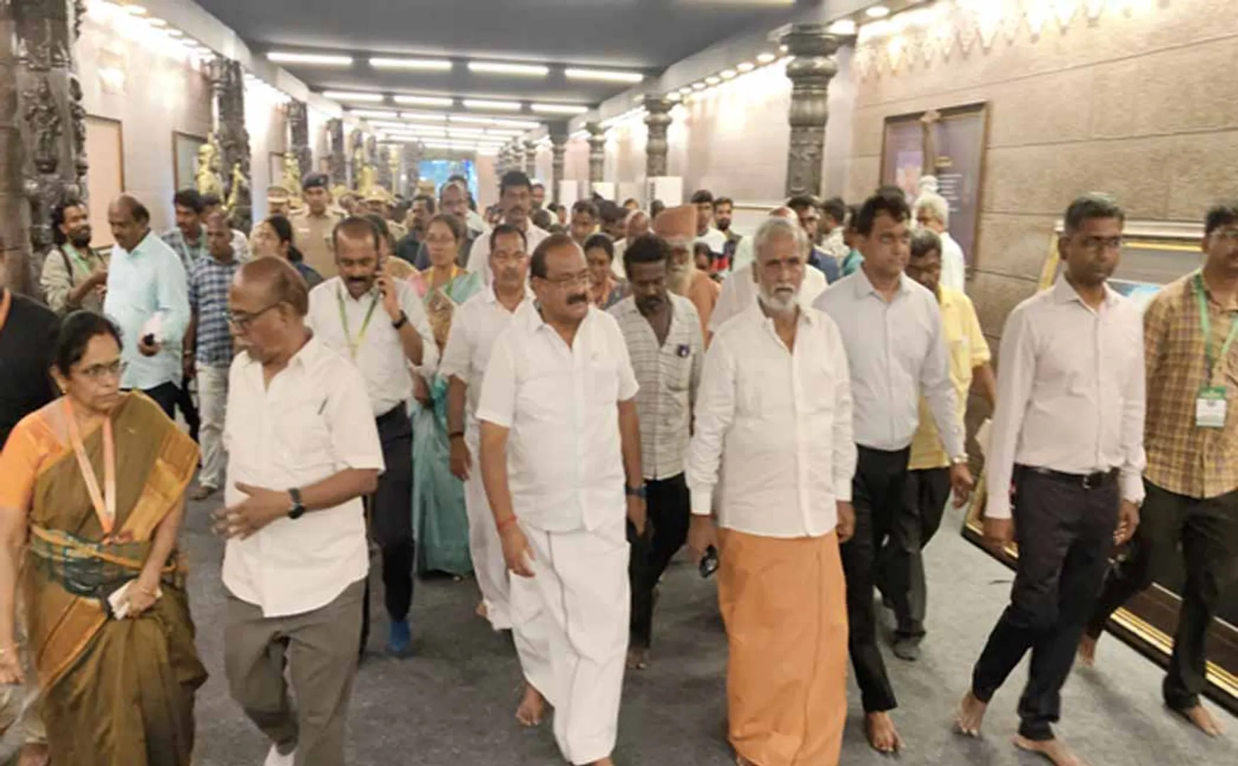  International Muthamil Murugan Conference Ministers who visited the works