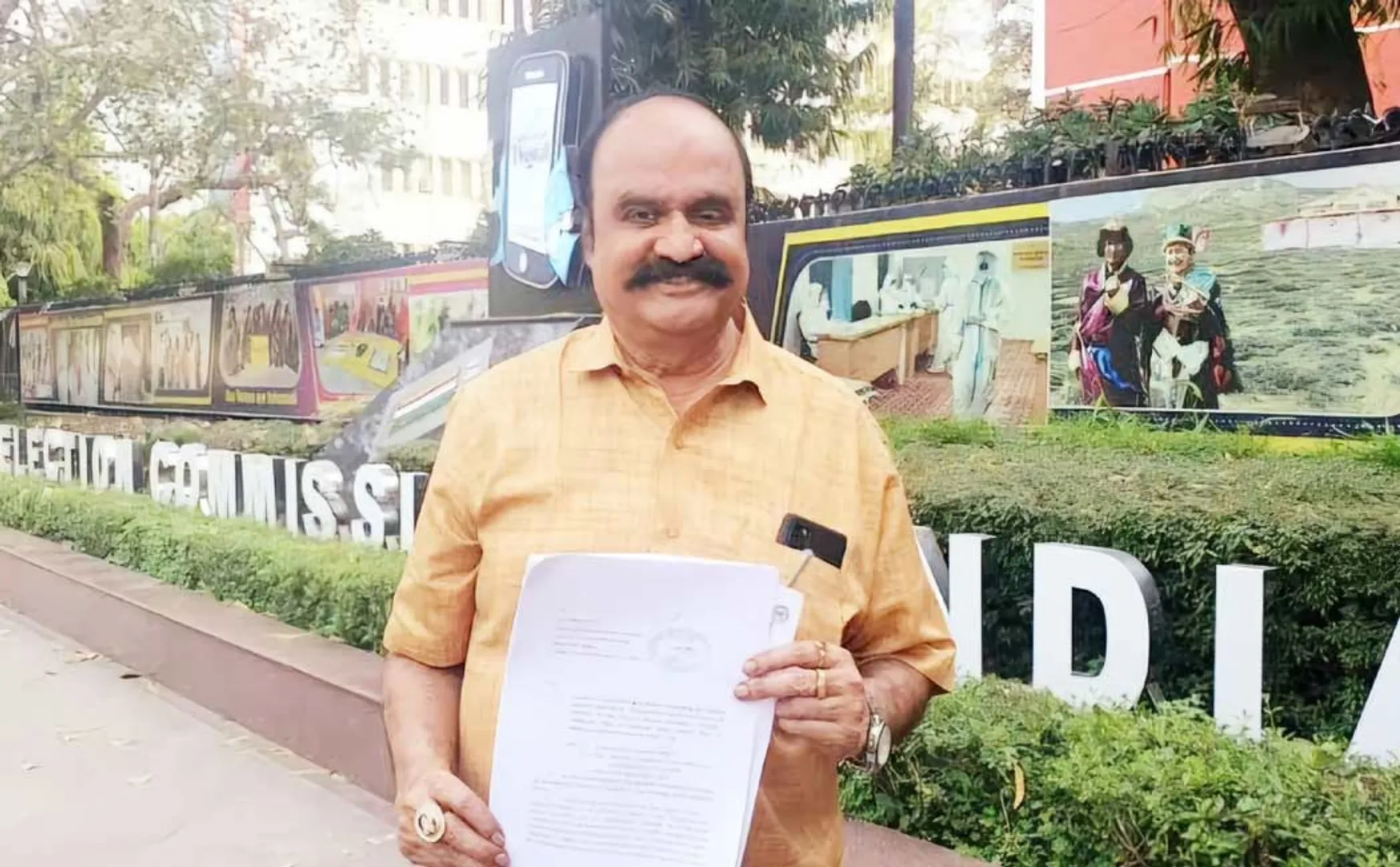 Pugazhendi petition to the Election Commission