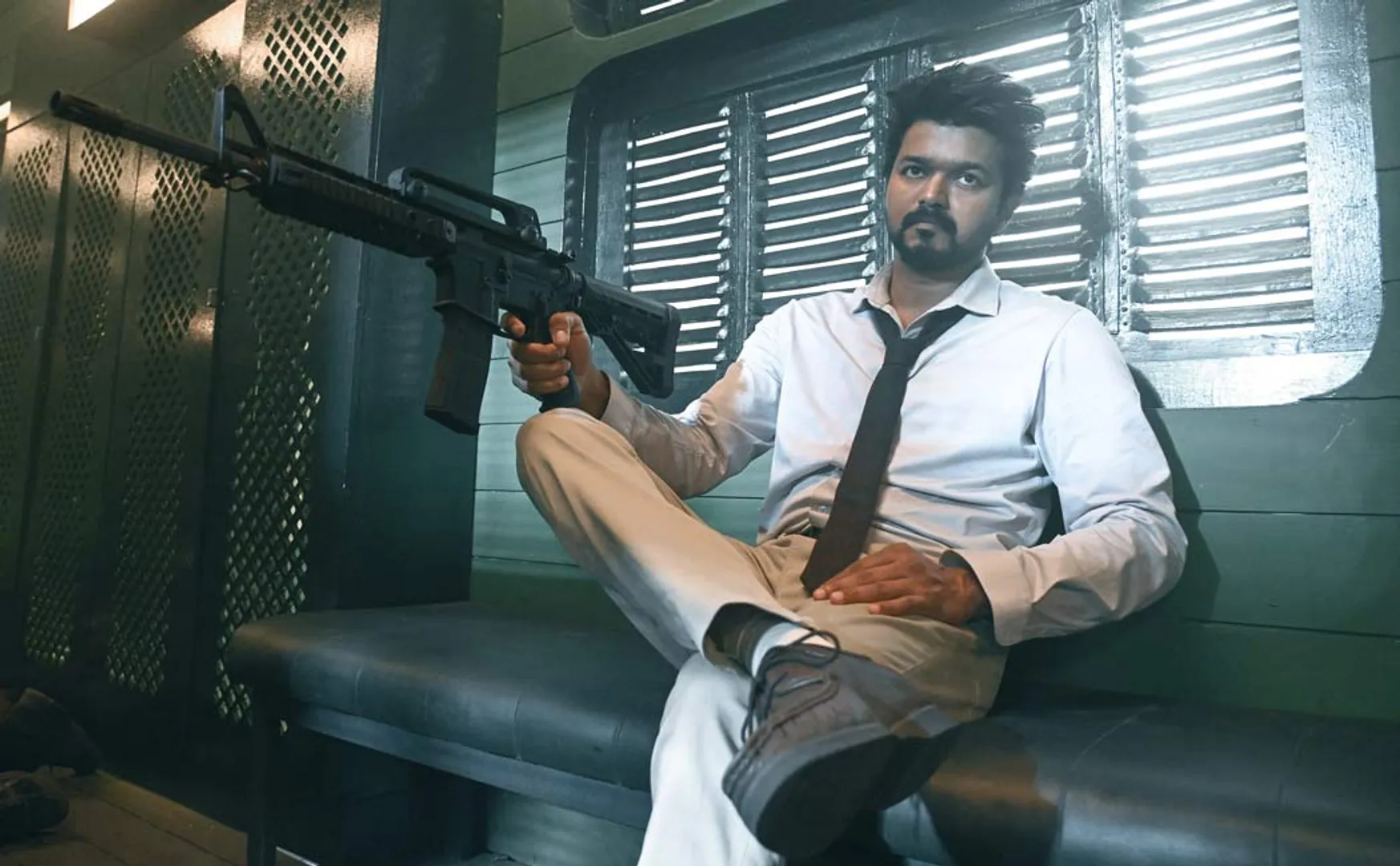 the goat vijay movie stills