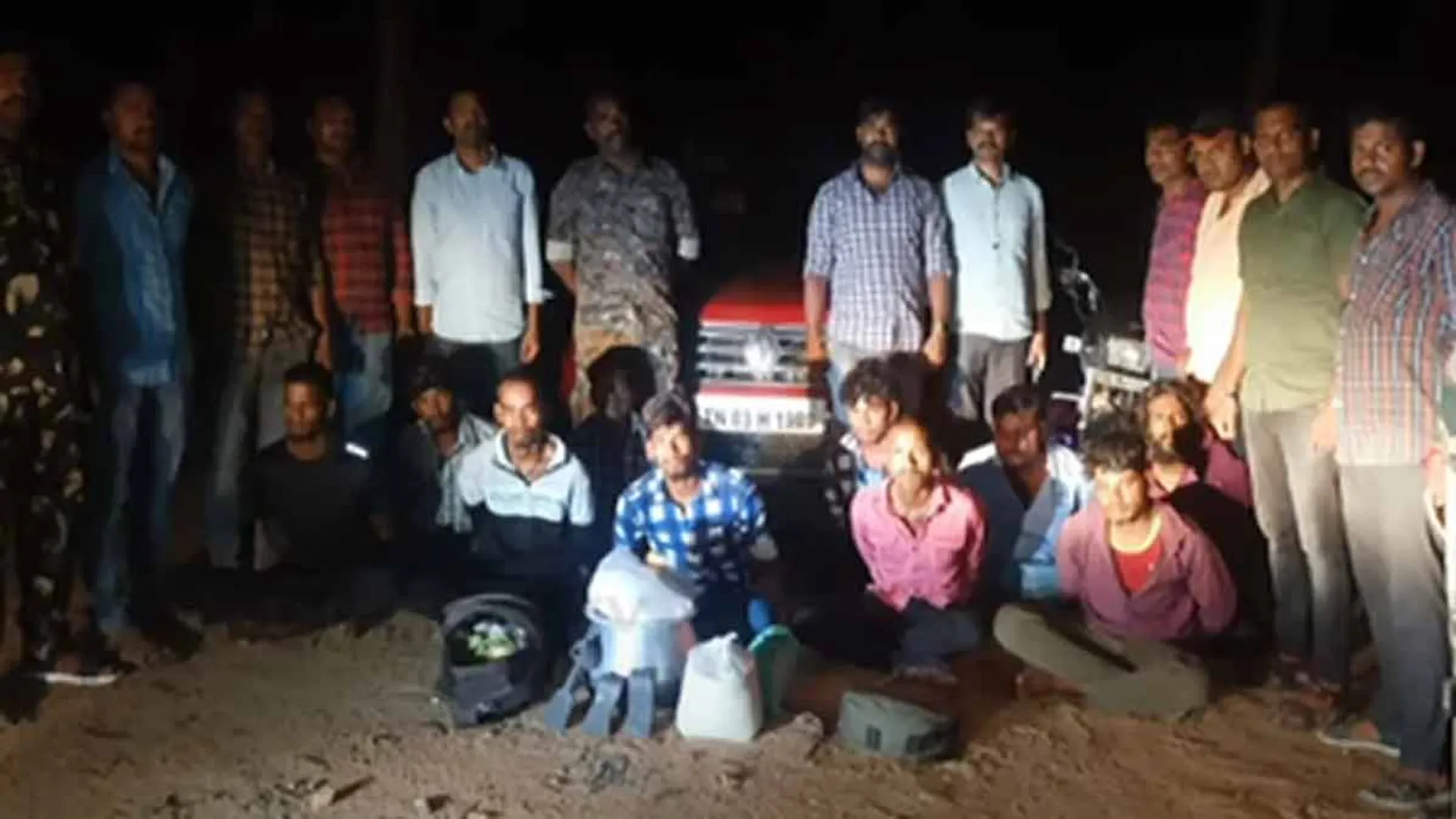 10 people arrested in Tirupati forest