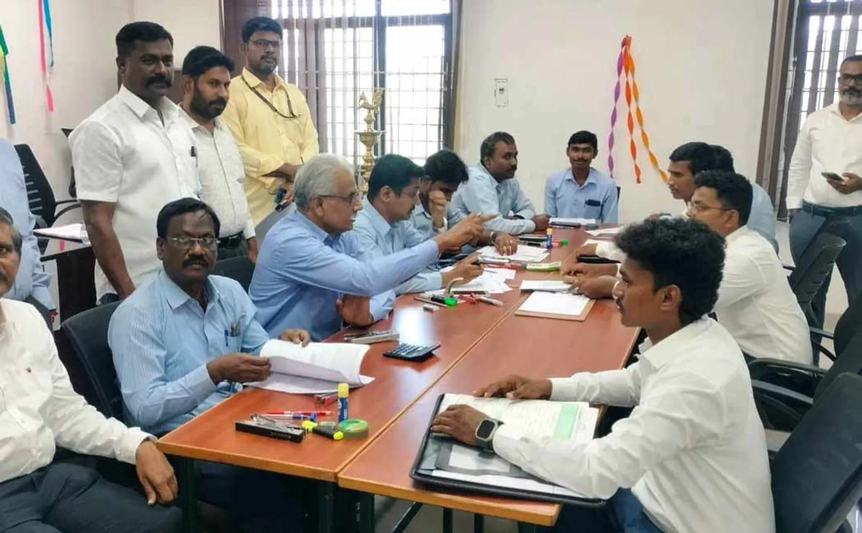 Job placement camp for students at Annamalai University 