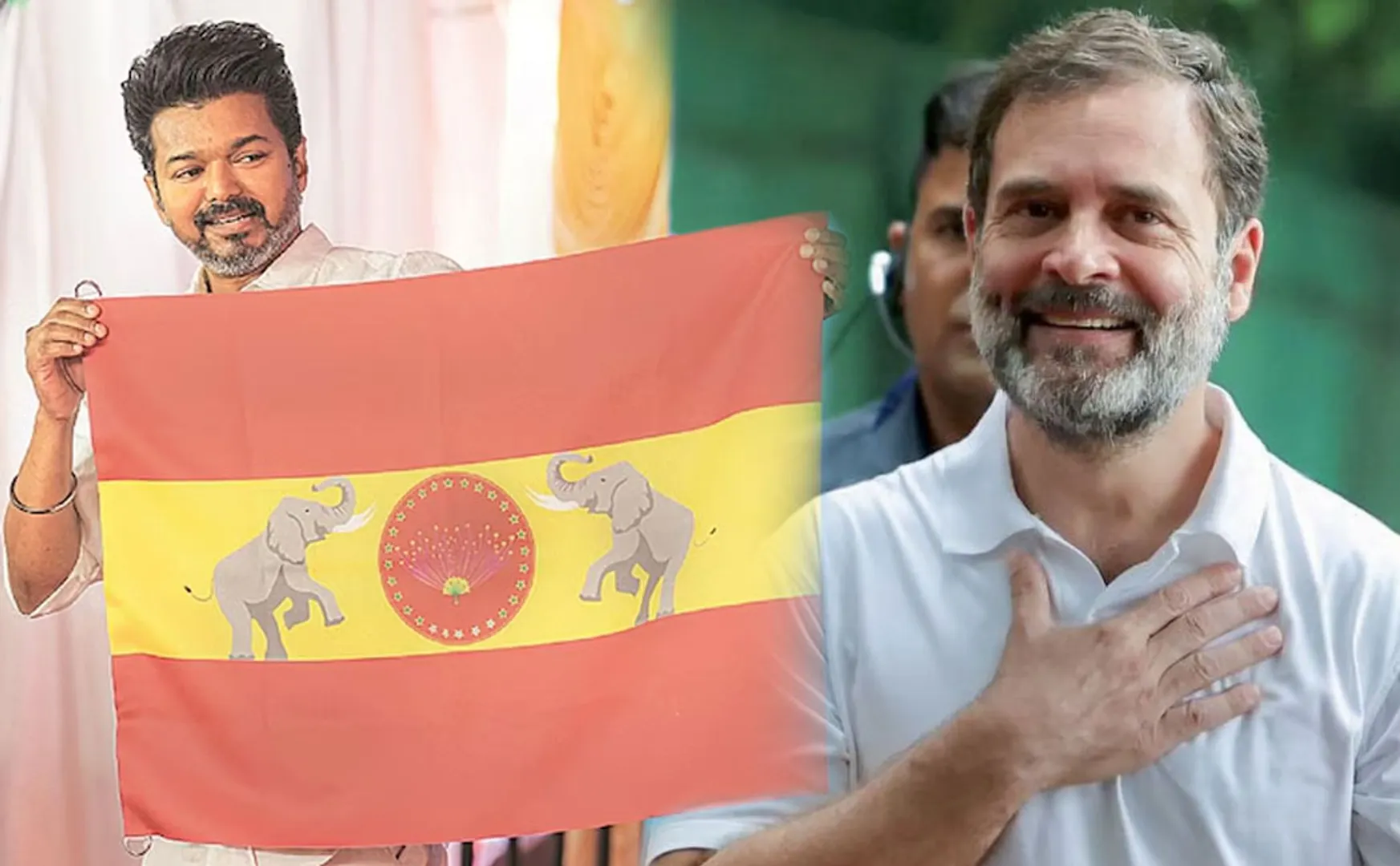 Vijayadharani said Vijay started  party on the advice of Rahul Gandhi  