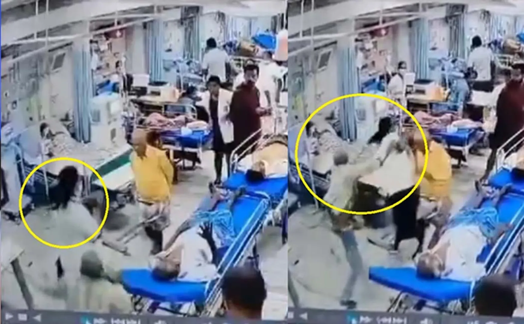 Patient beaten woman doctor in Andhra Pradesh