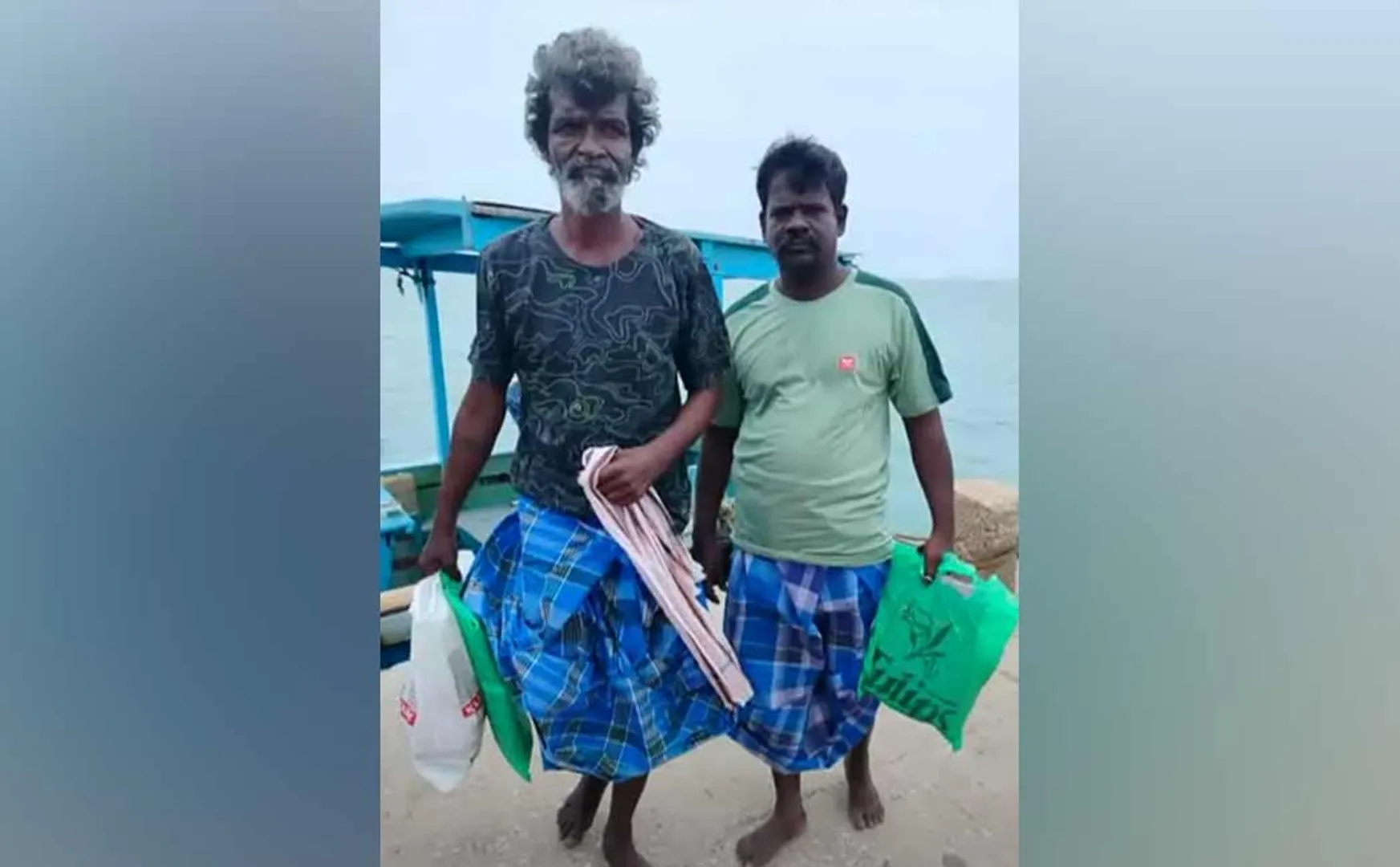 Tamil Nadu fishermen handed over to the Indian Embassy