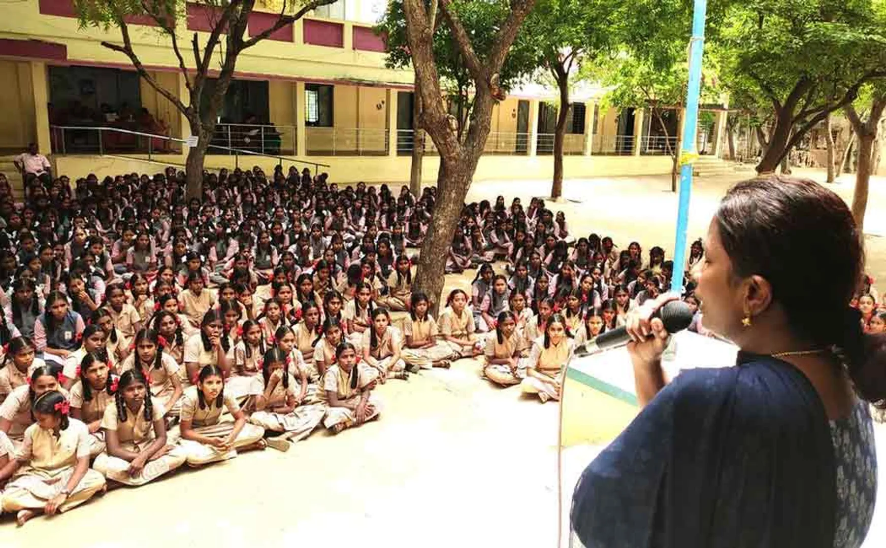 Mental health program officer who gave important advice to students