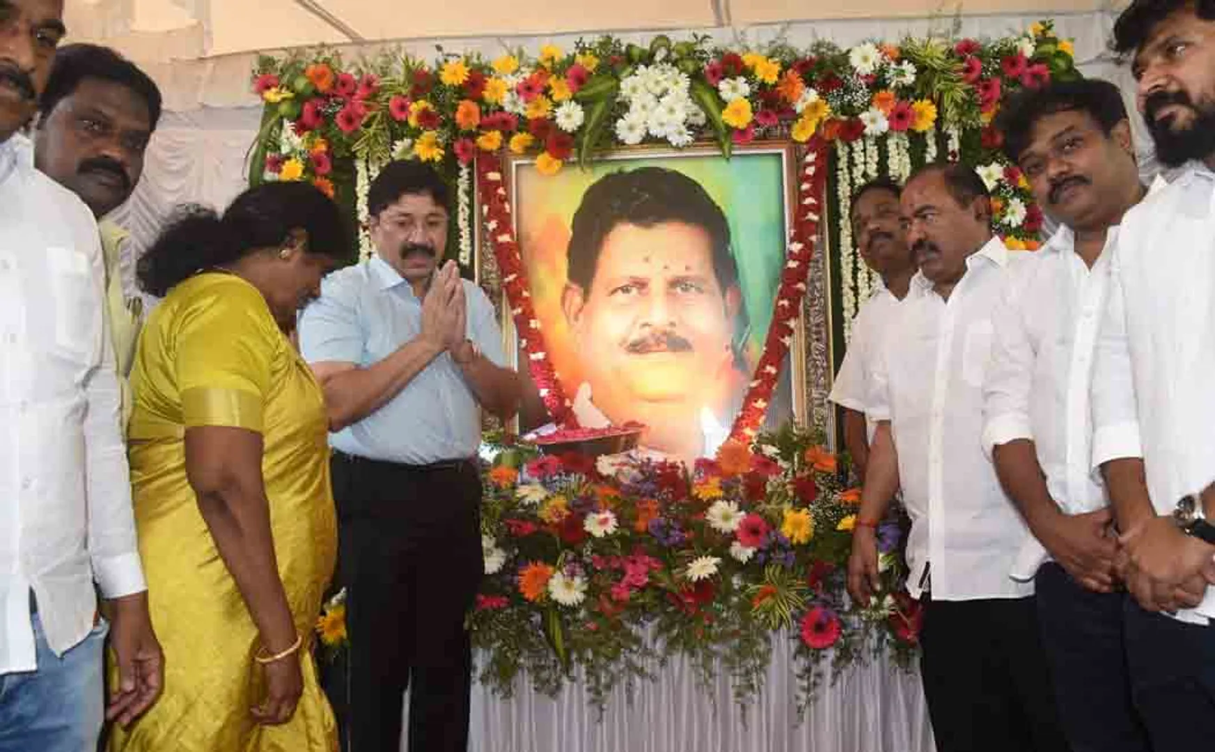  DMK executive K. V. Chezhiyan's memorial day