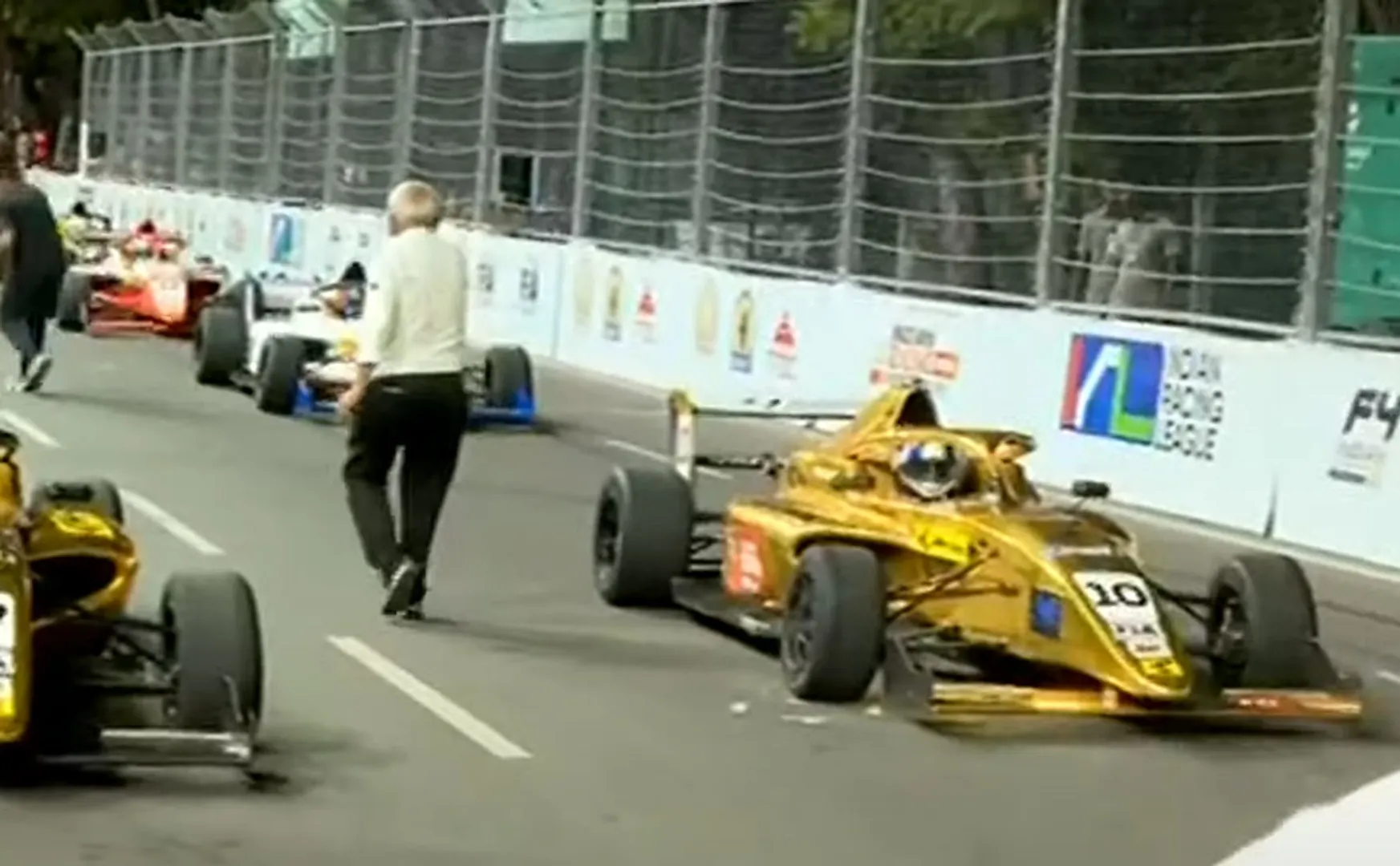 Formula 4 car race starts in Chennai!