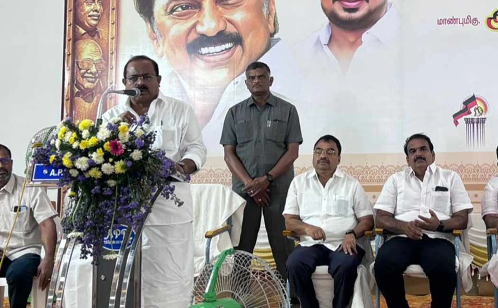 office with statue of kalaignar will be built very grand says Minister Chakrapani