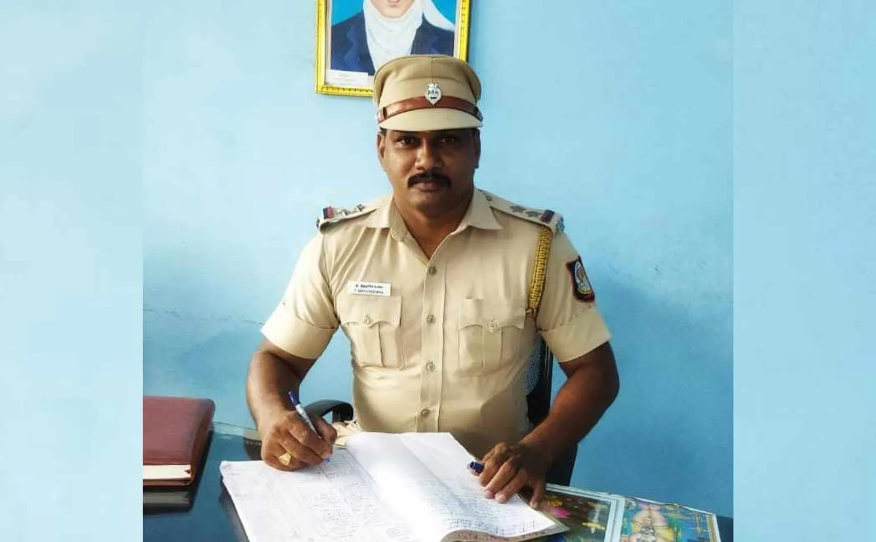 sub inspector who was familiar with woman who came to file complaint was suspended