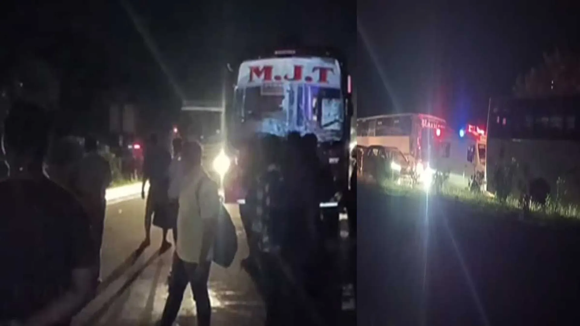 Buses hit one after the other in an accident - 15 injured