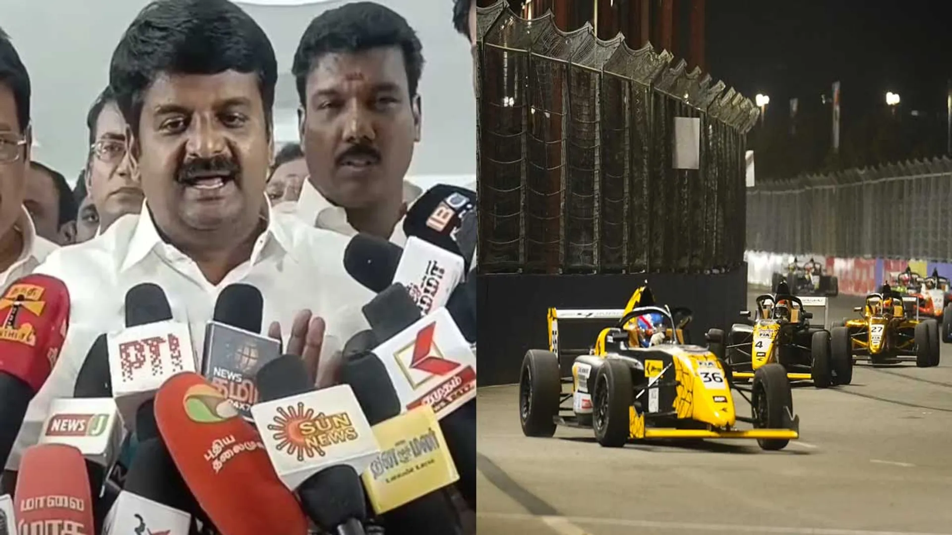 'A car race has been conducted to please someone' -Vijayabaskar reviews