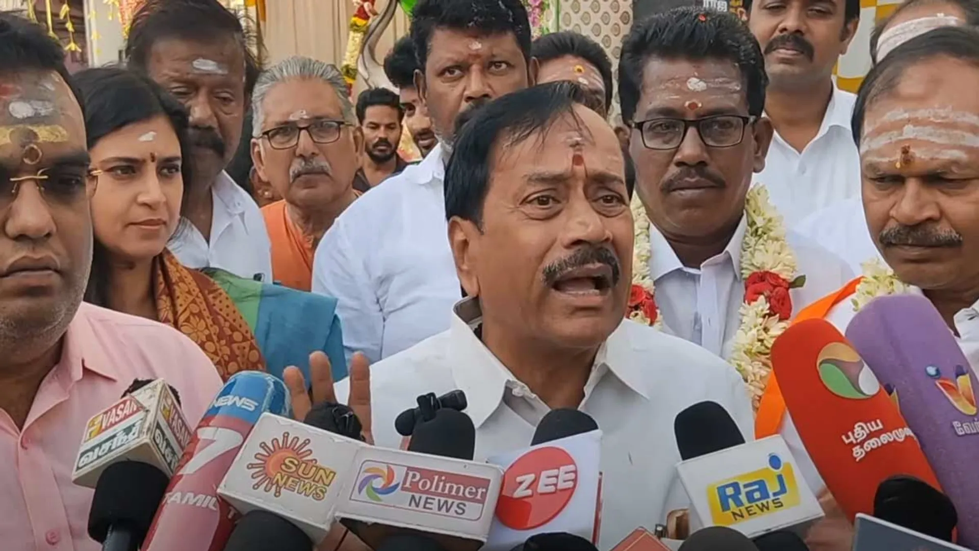 'Forbidden to study a language is an imposition'-H.Raja