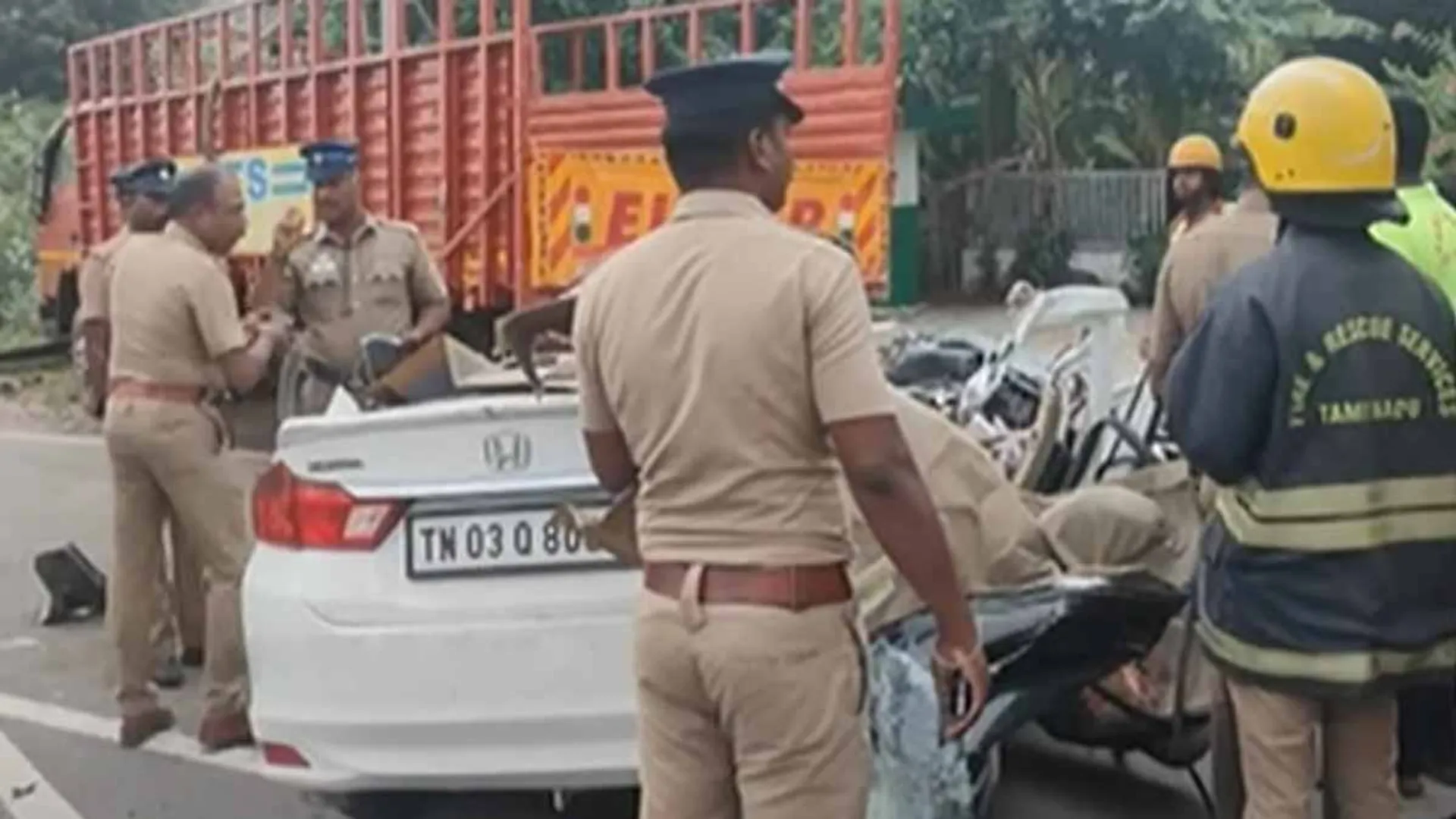  4 lose their live in car accident; Bustle near Kovalam