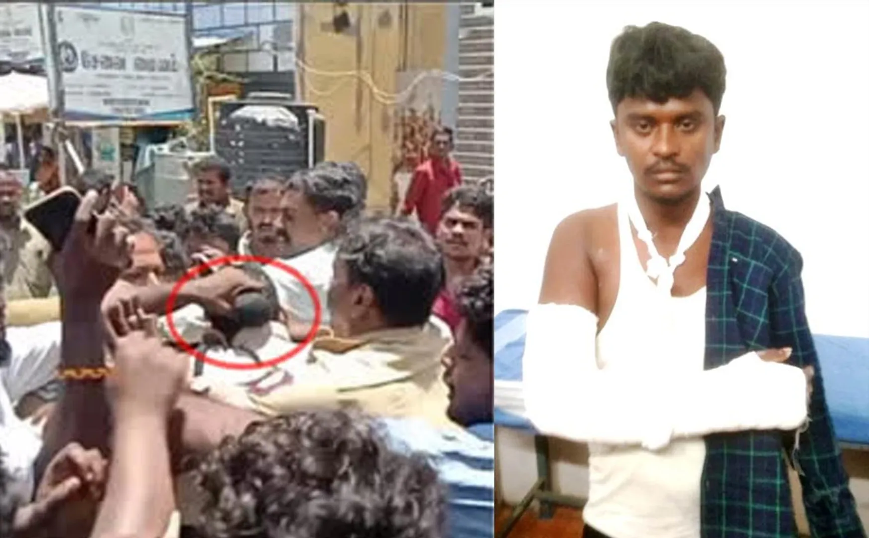 Murugesan arrested for beating DSP Gayathri!