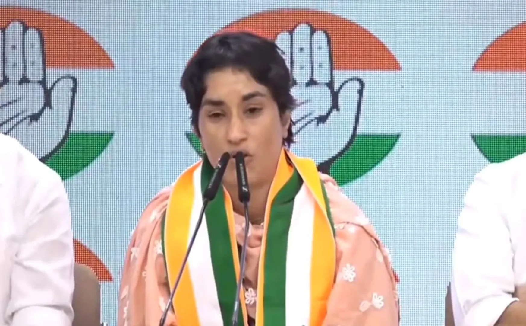 Vinesh Phogat speech I am ready to struggle 