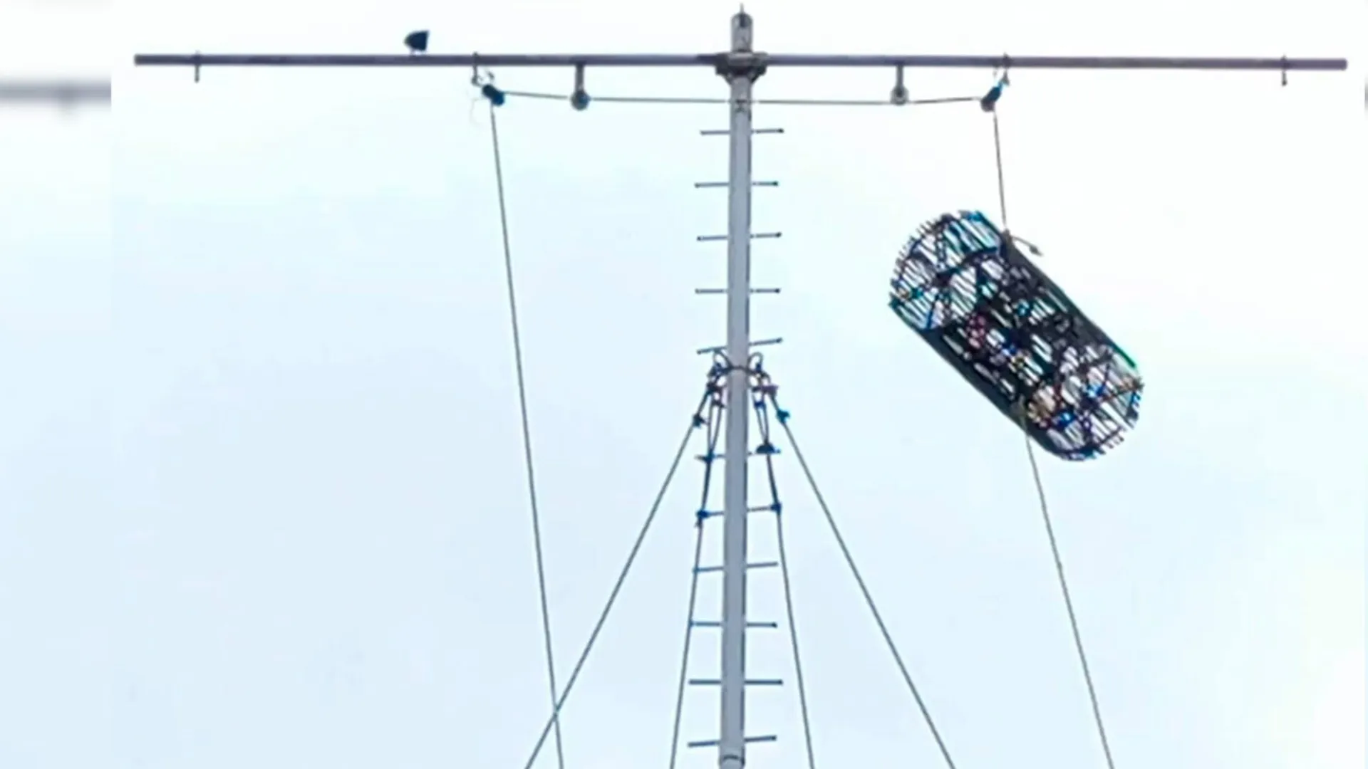  Red Alert issued; Storm warning cages are up in many places