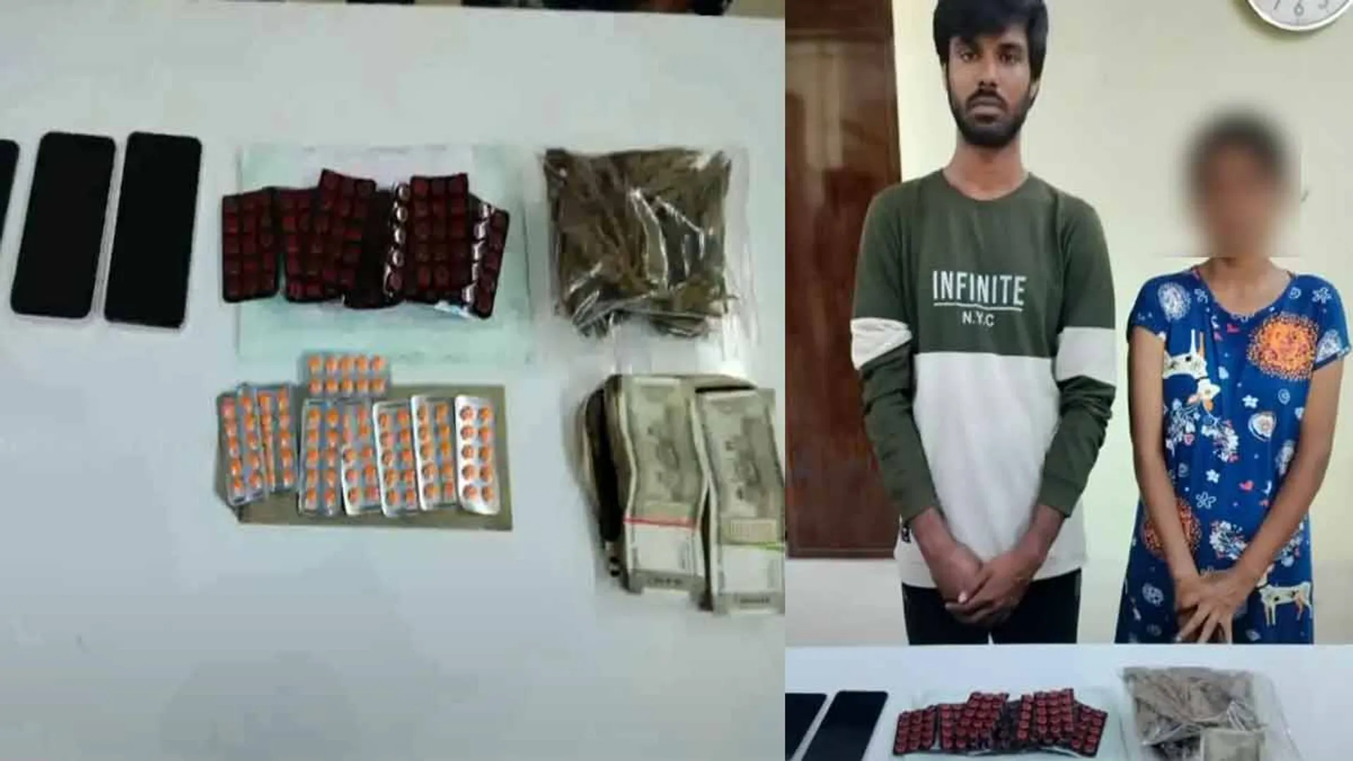 Sale of drug; couple arrested