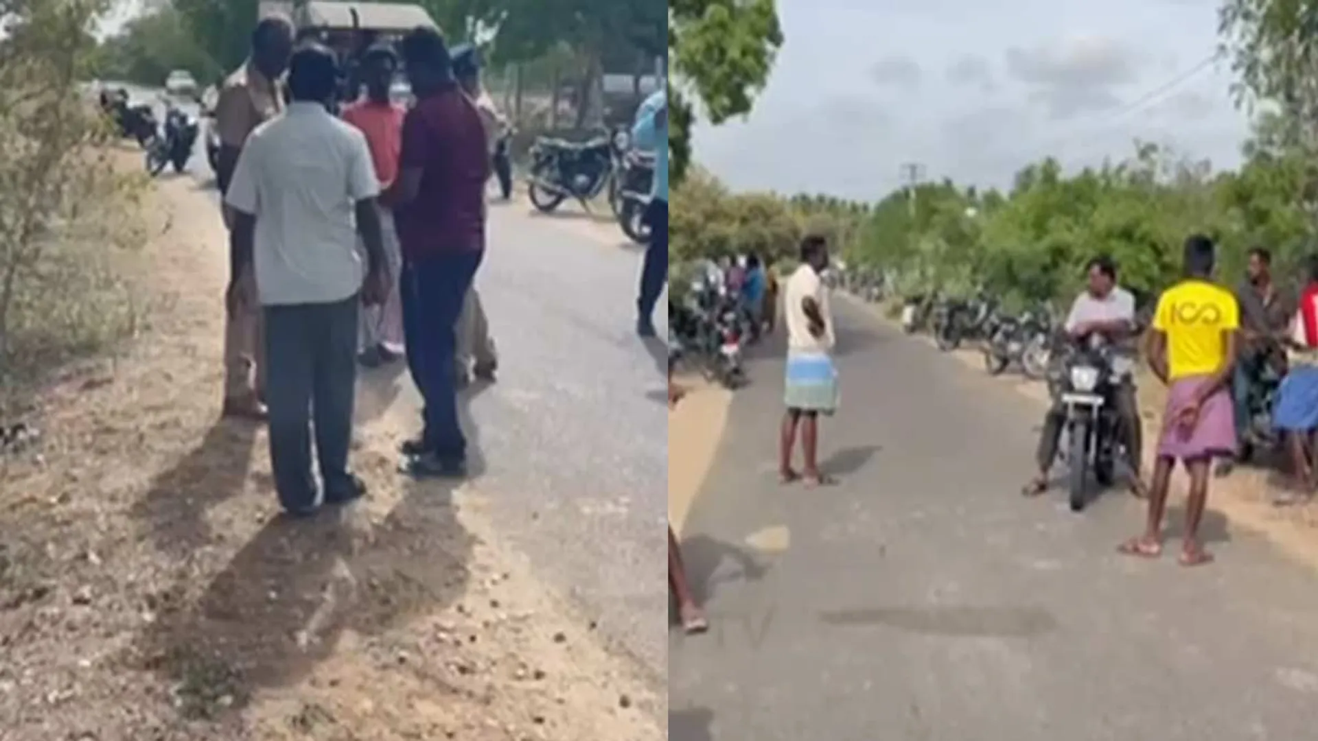 Brutally shot five times; Confusion at kangayam