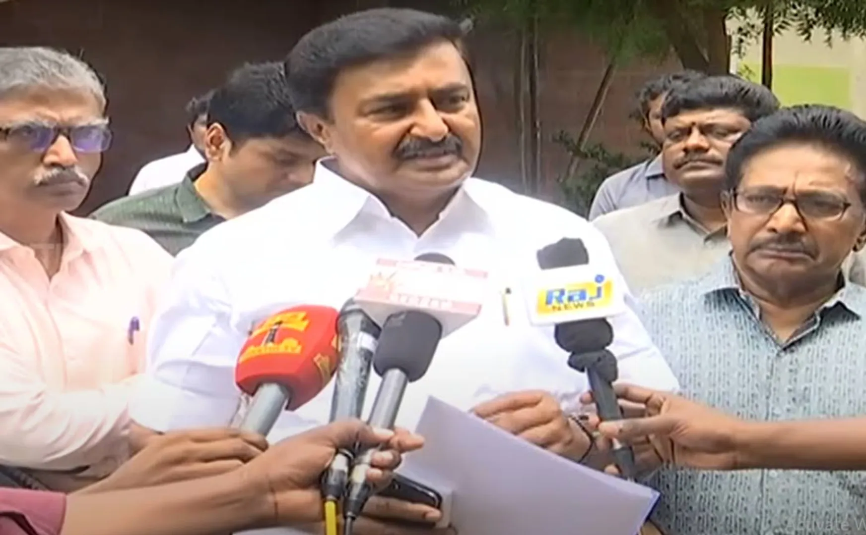 minister saminathan about film city