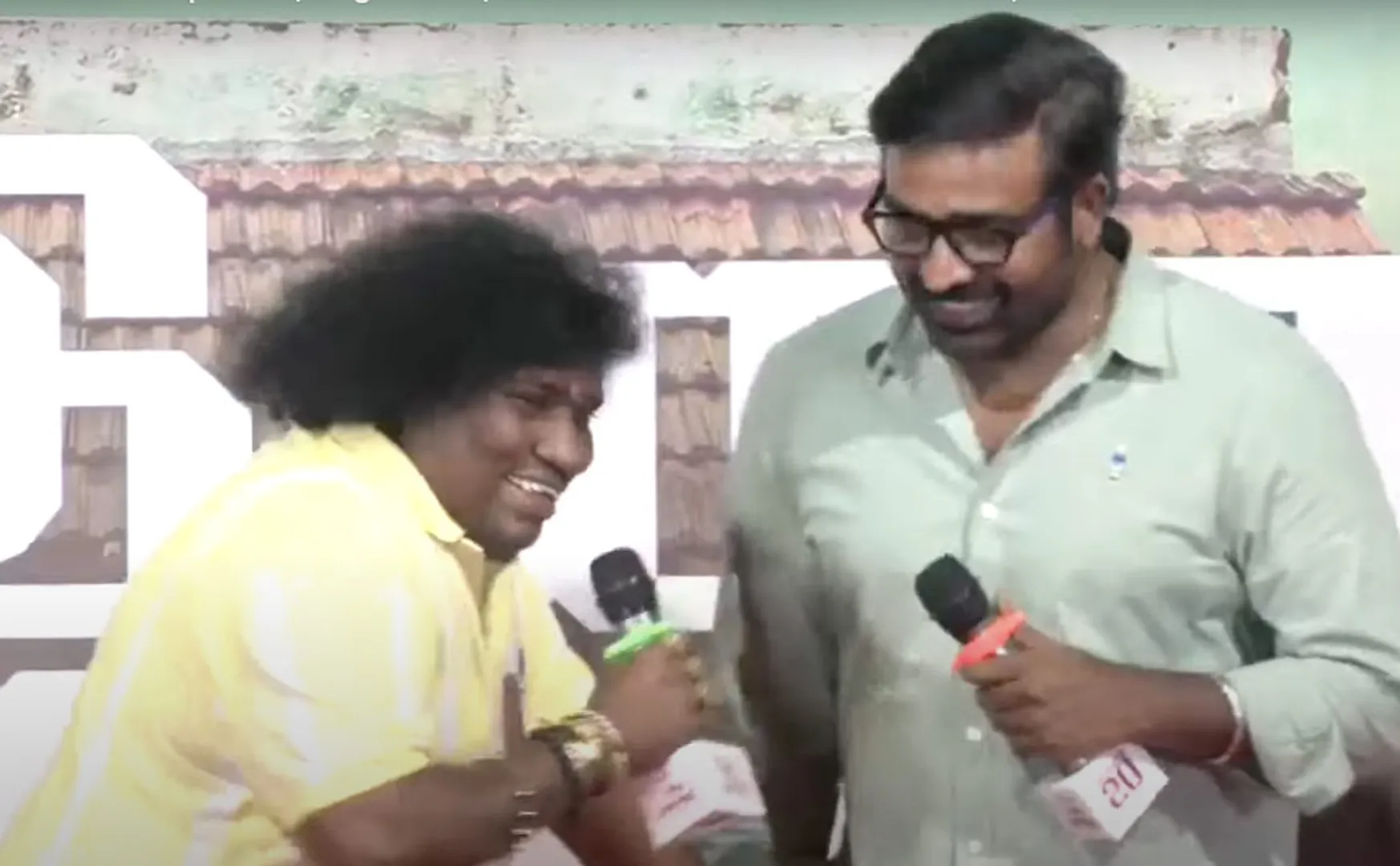 vijay sethupathi yogi babu funnu speech at Kozhi Pannai Chelladurai audio launch