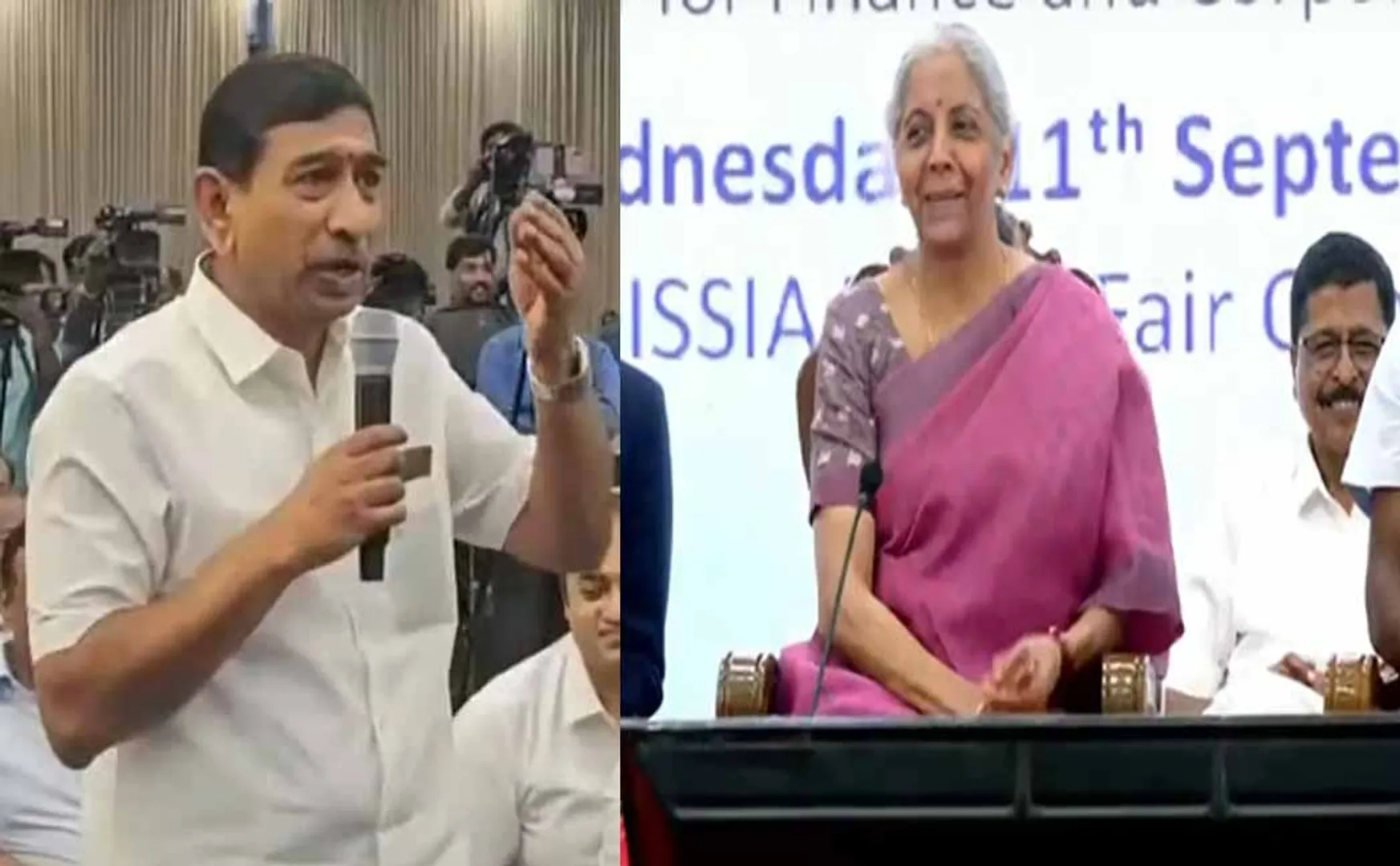Hotel owner lamented with Nirmala Sitharaman about gst