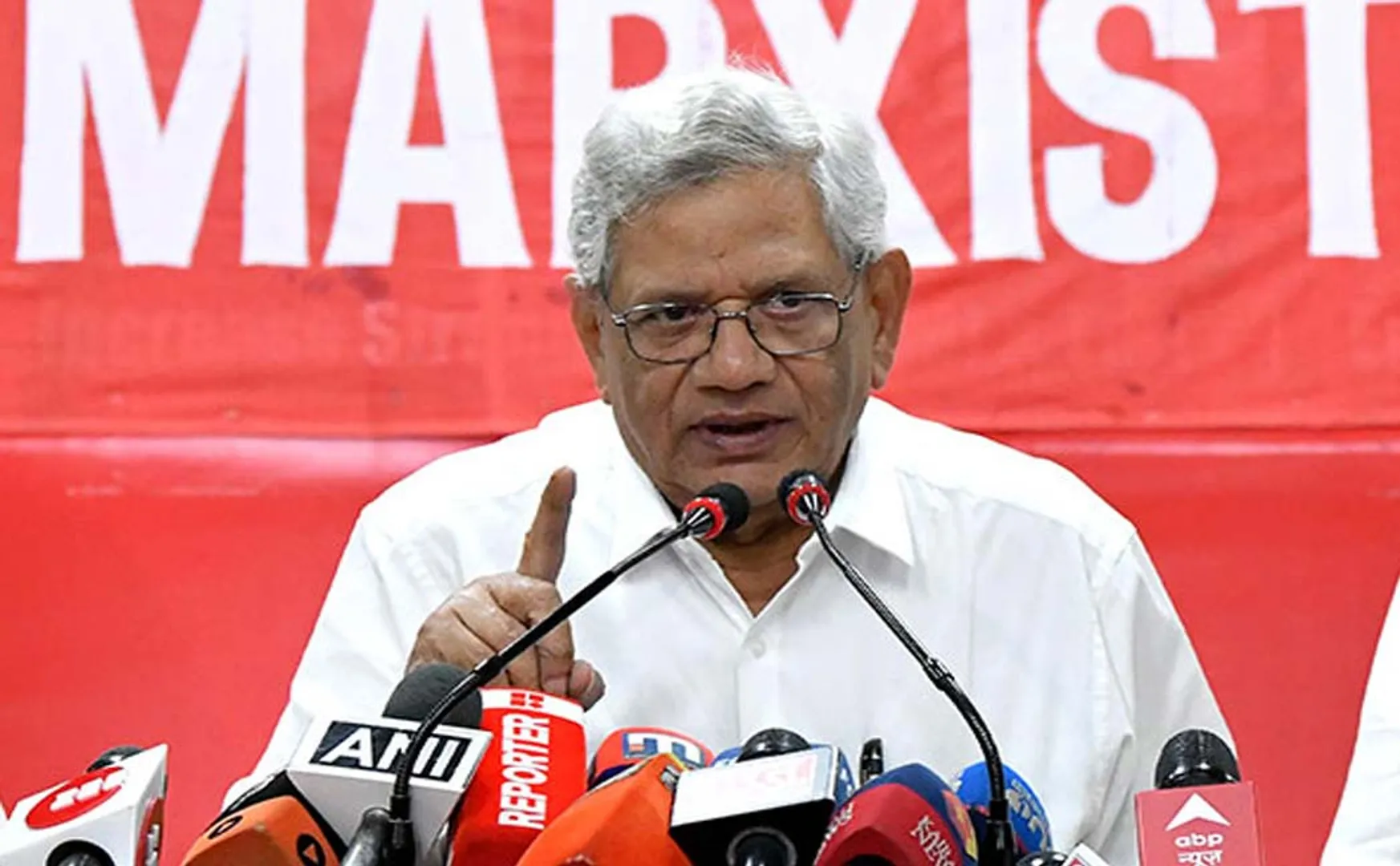 Sitaram Yechury related news update on New Delhi  AIIMS