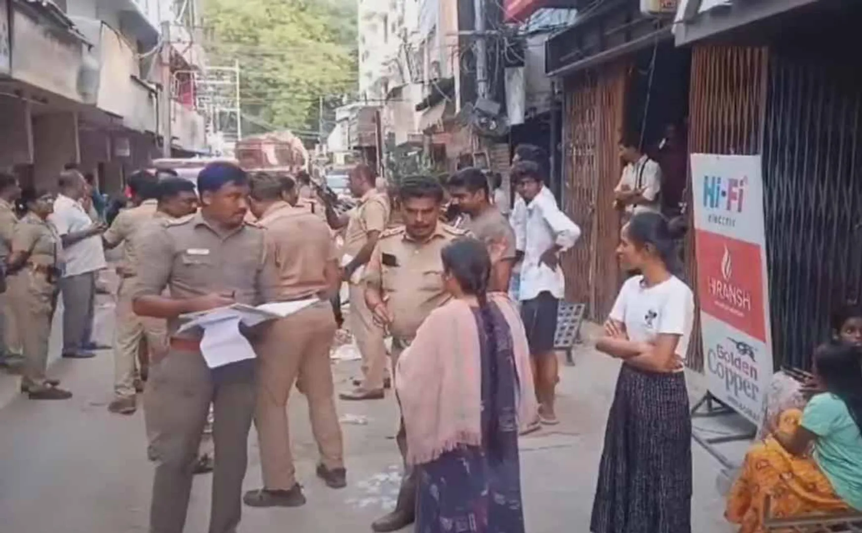 Fire breaks out in girls hostel in madurai