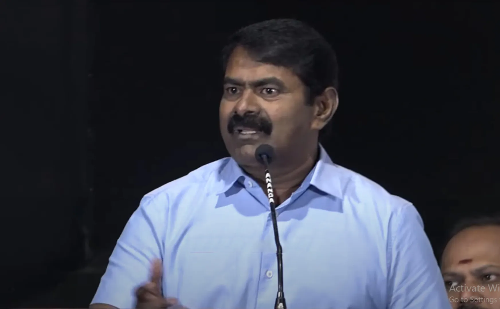 seeman speech in nandhan movie audio launch