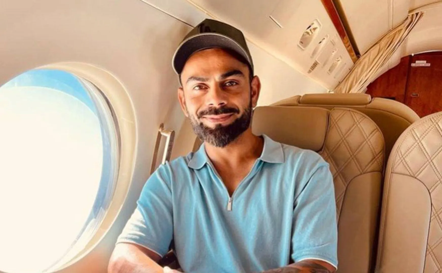 radhika sarathkumar meets virat kohli 