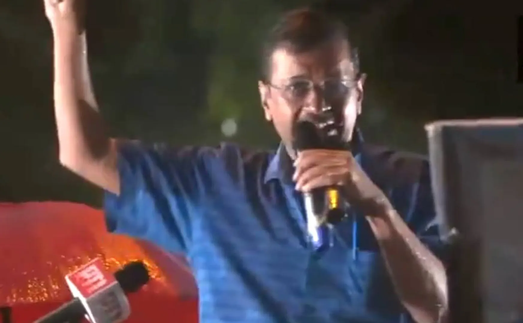 Arvind Kejriwal came out of Tihar Jail