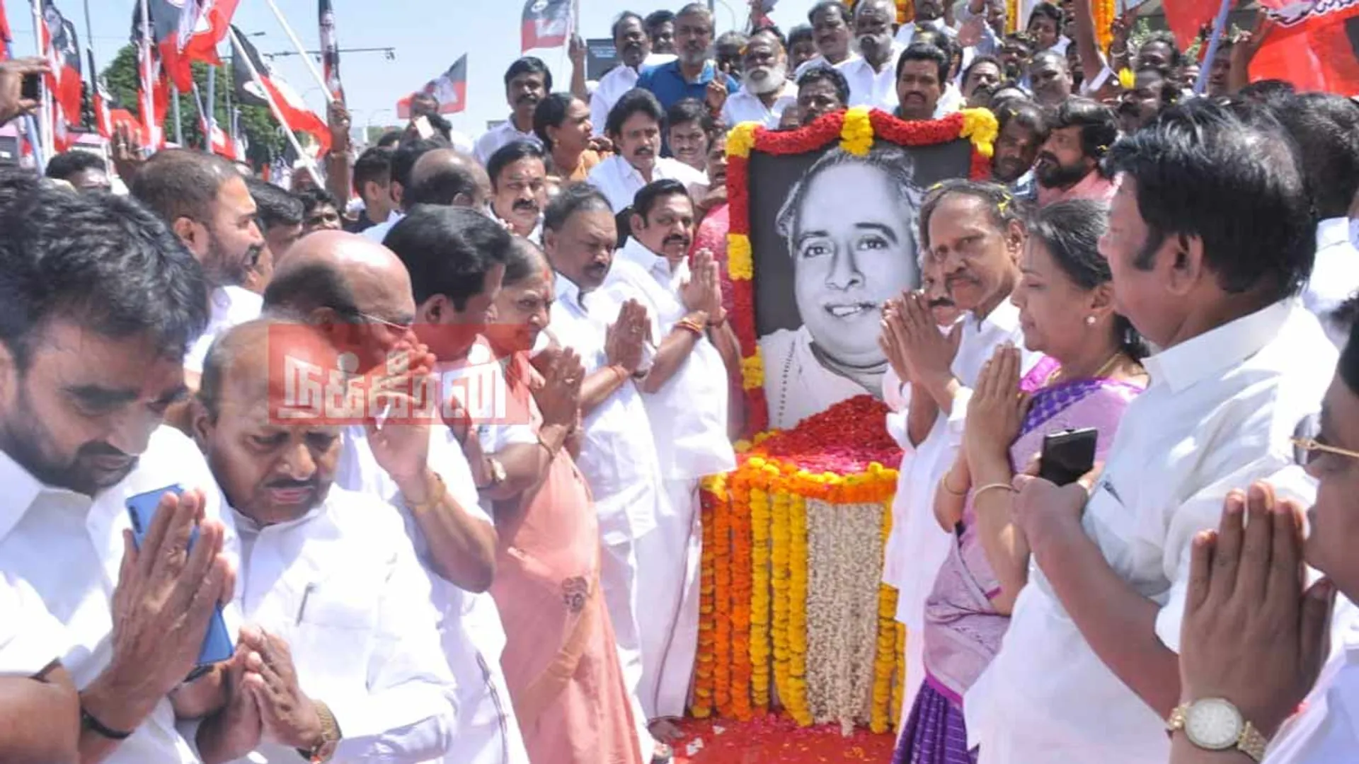 Anna's 116th birthday; Courtesy of AIADMK (Photos)