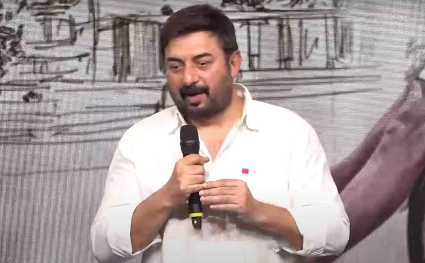 arvind swami about karthi in meyazagan pre release event 