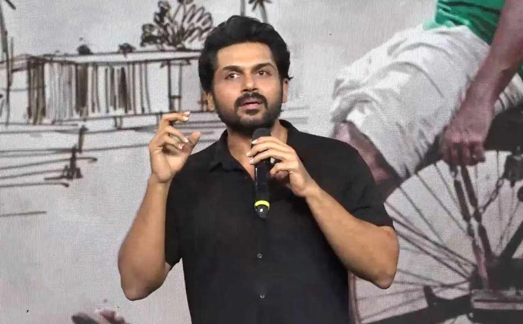 karthi speech in meyyazhagan pre pre release event
