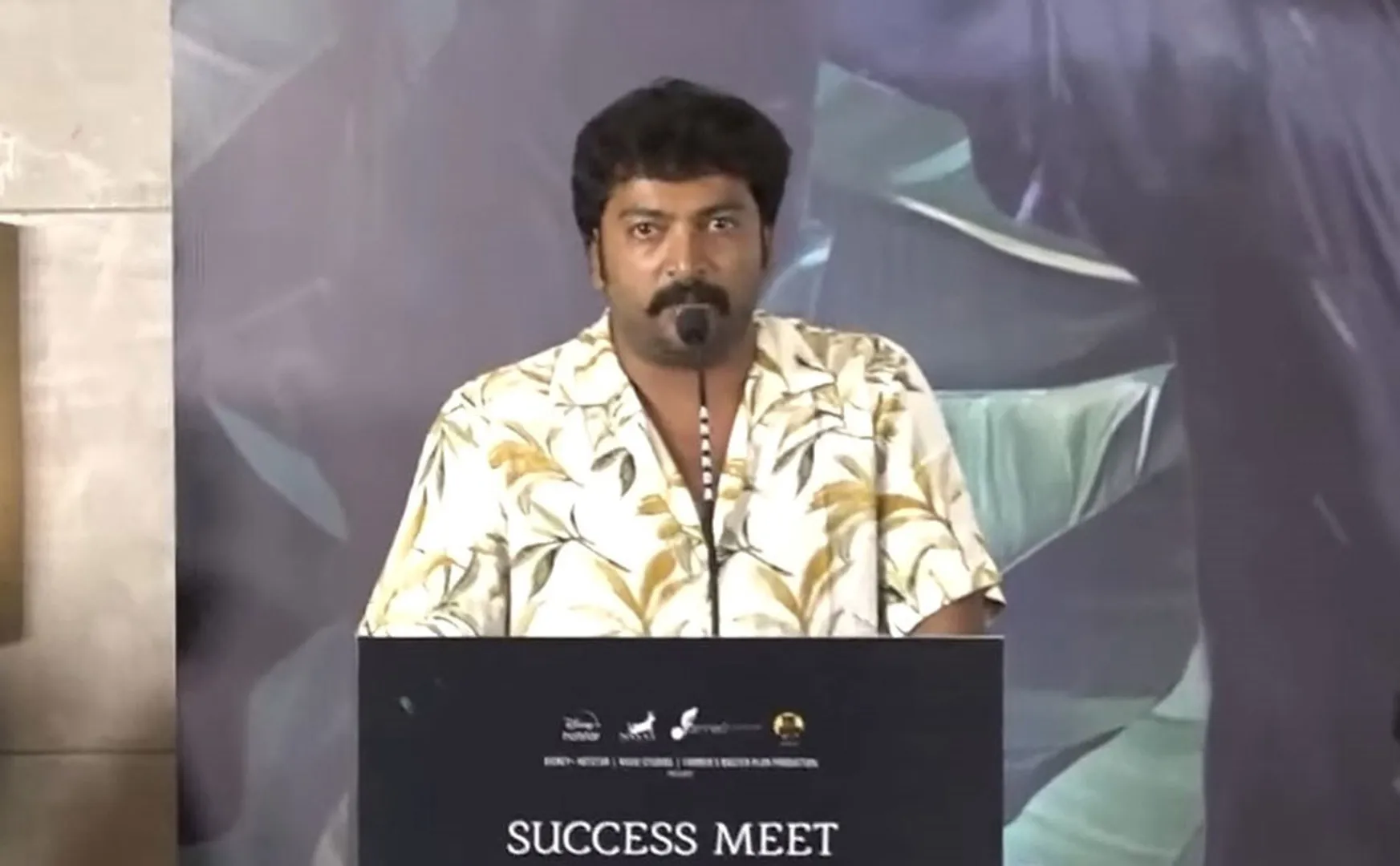 kalaiyarasan react about his meme in vaazhai success meet