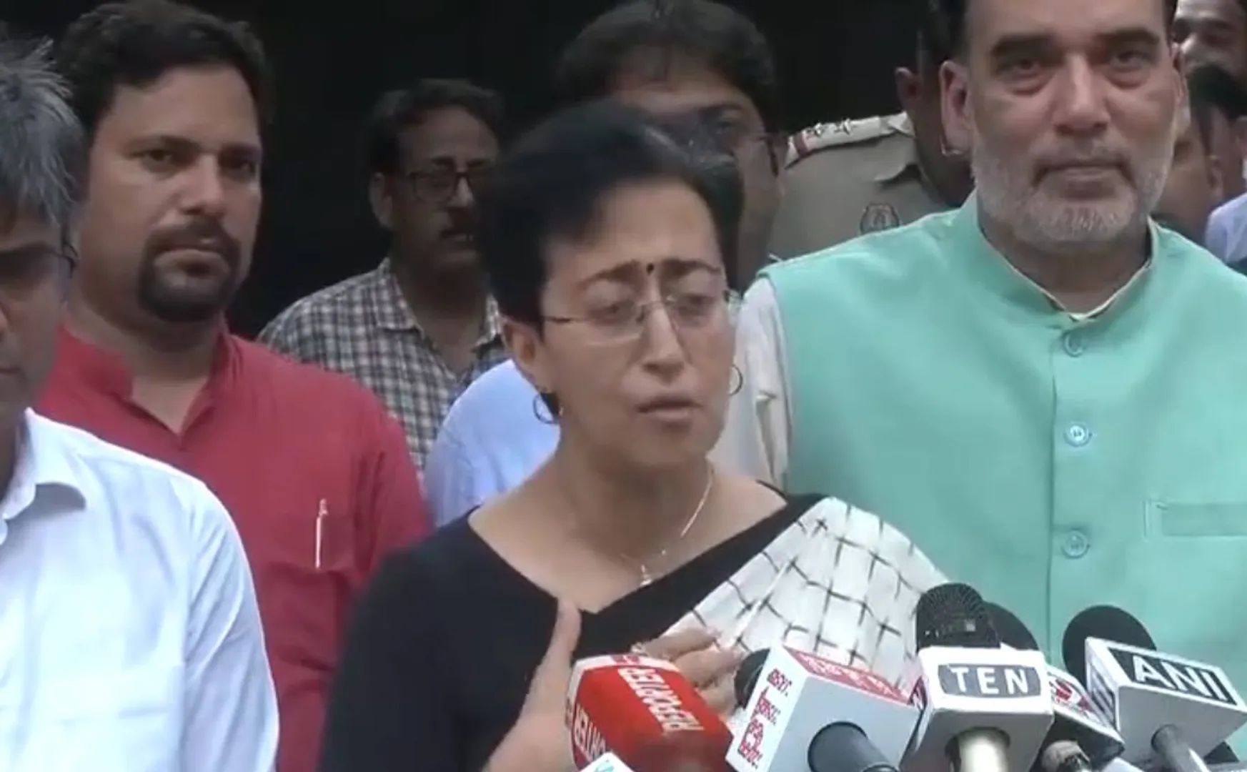 Atishi who was elected as the new Chief Minister, spoke about Arvind Kejriwal